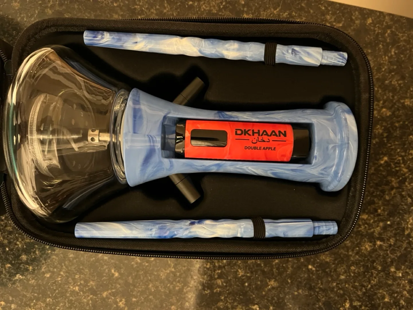 Infinity Hookah Portable Hookah Set with DKHAAN Flavours image indicator(2)