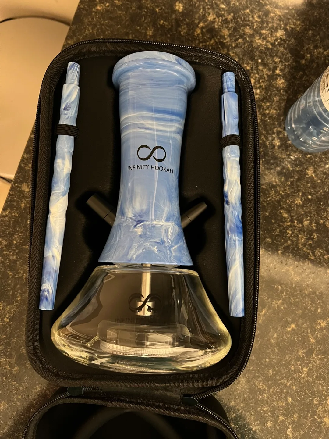 Infinity Hookah Portable Hookah Set with DKHAAN Flavours image indicator(4)