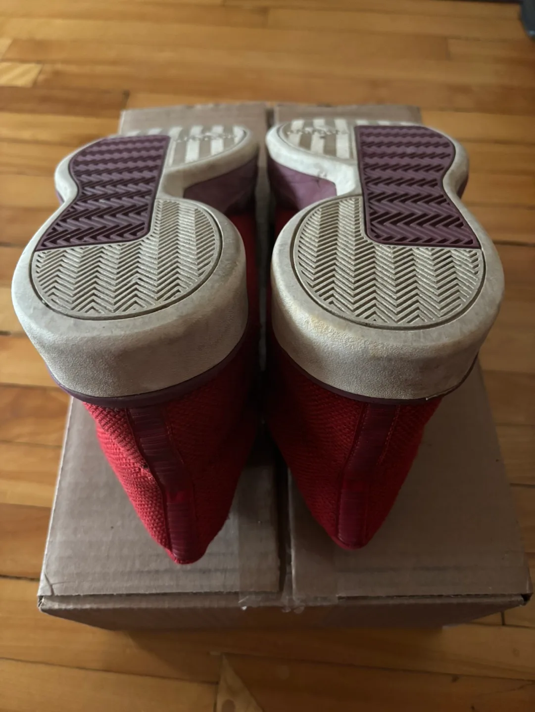 adidas Pro Next 2019 Shoes Scarlet Mens - Size 10.5 image indicator(6)