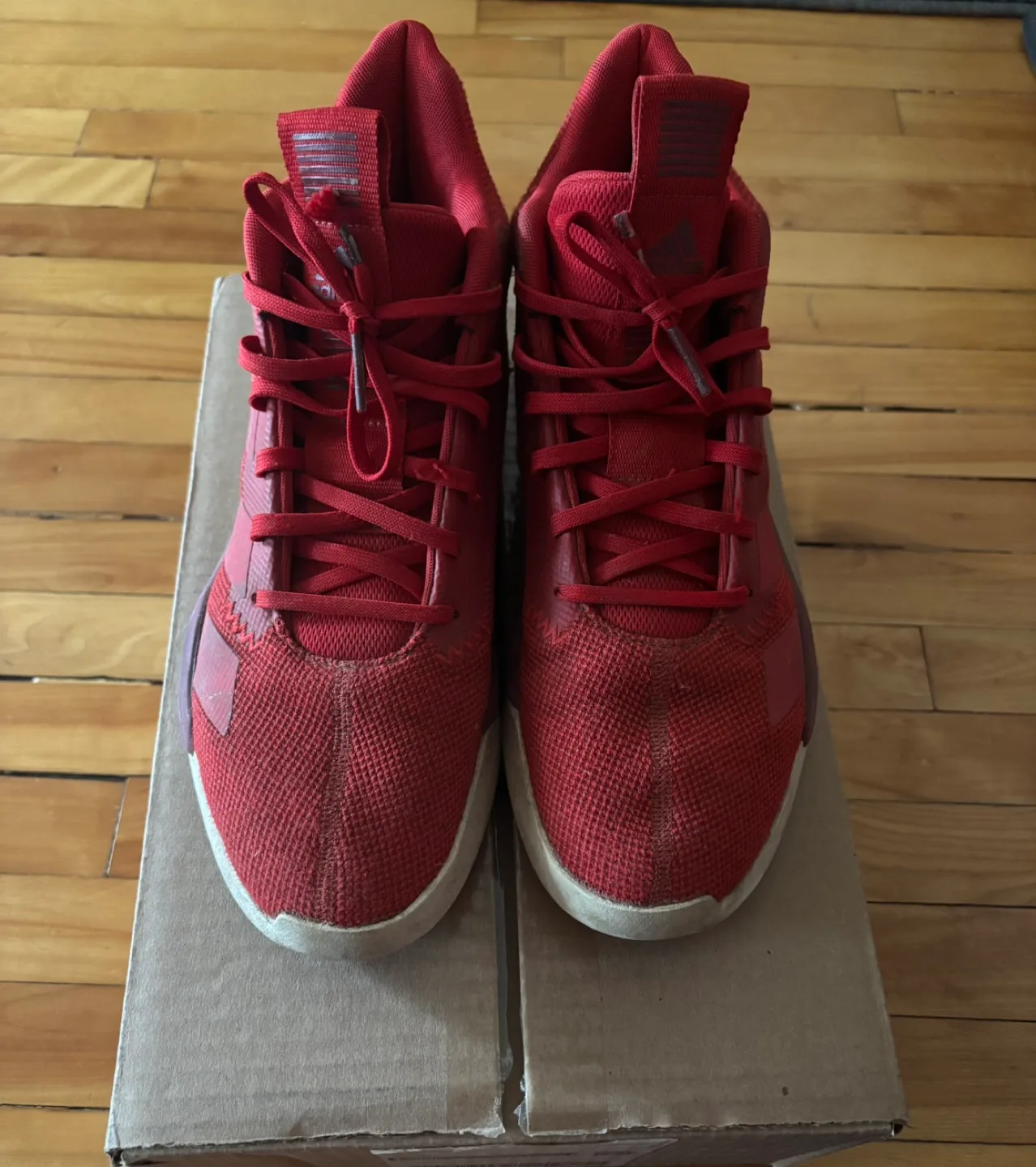 adidas Pro Next 2019 Shoes Scarlet Mens - Size 10.5 image indicator(4)