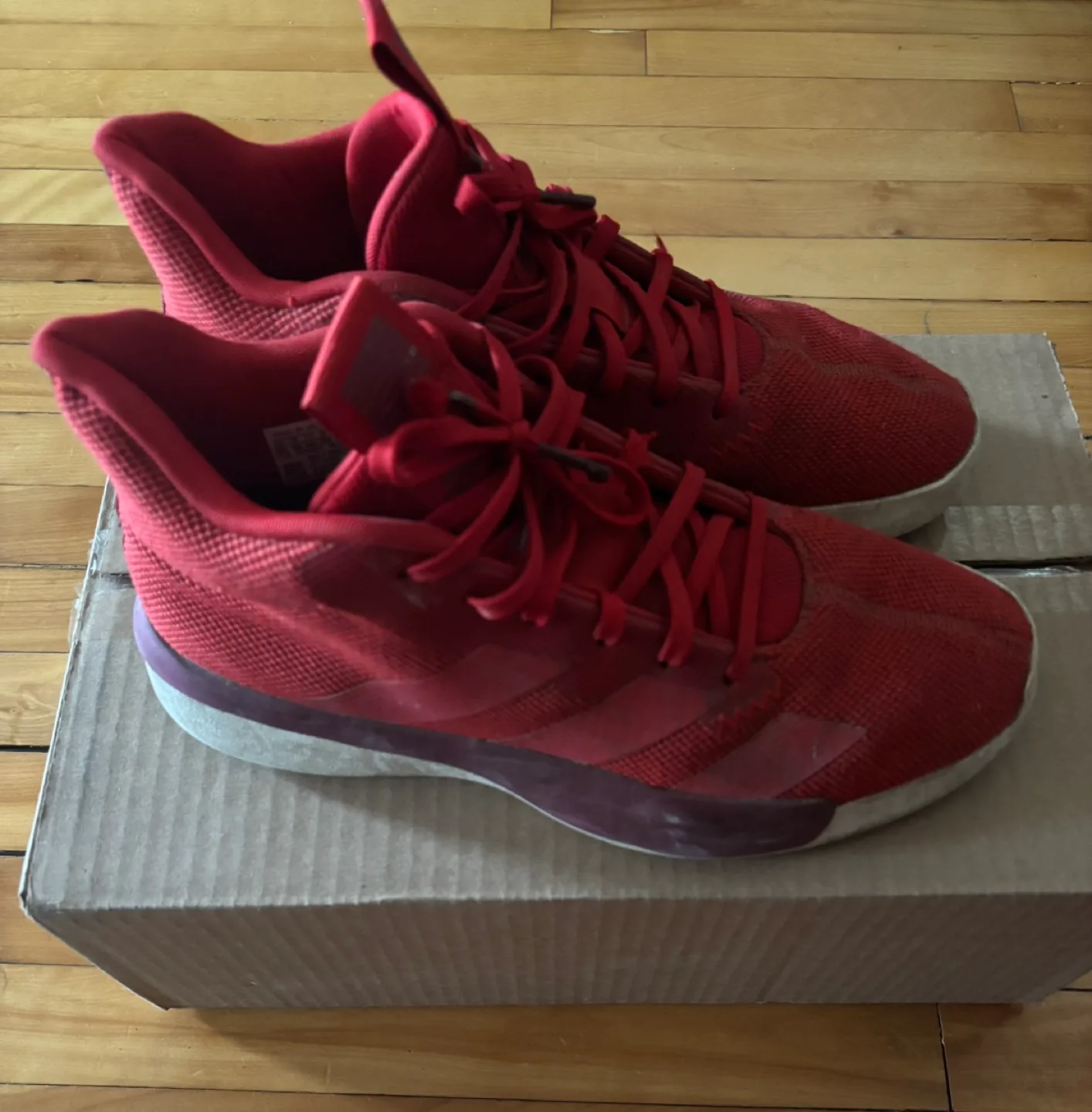 adidas Pro Next 2019 Shoes Scarlet Mens - Size 10.5 image indicator(2)