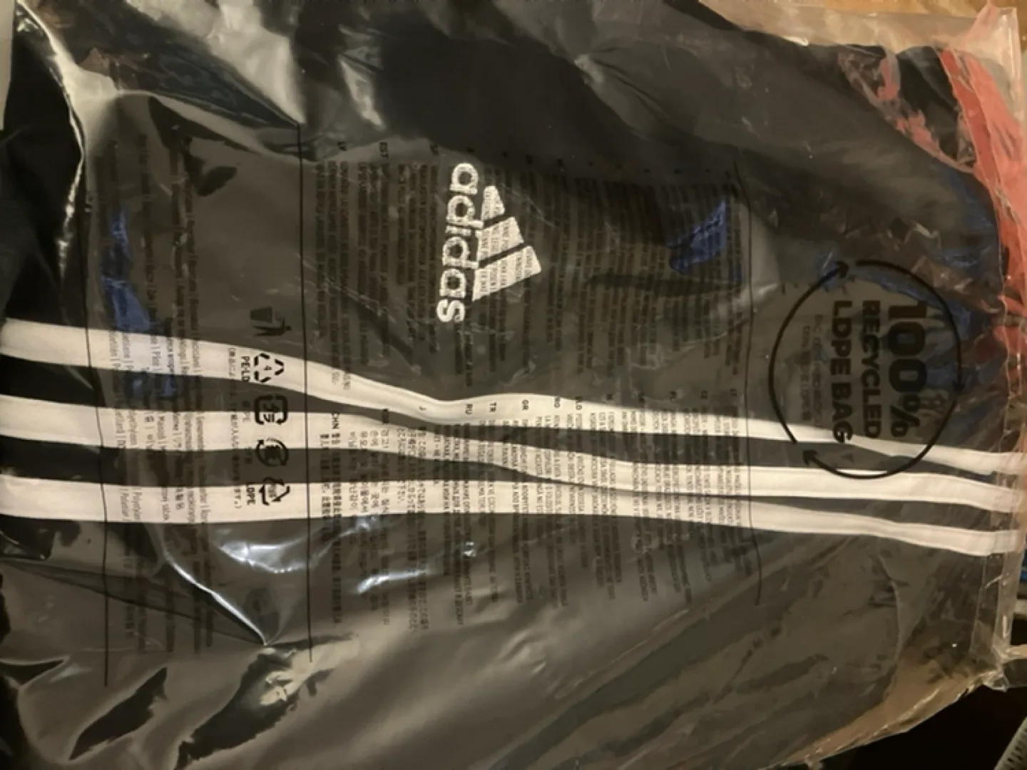 Brand New Adidas Essentials 3 stripe track suit  Size Large image indicator(3)