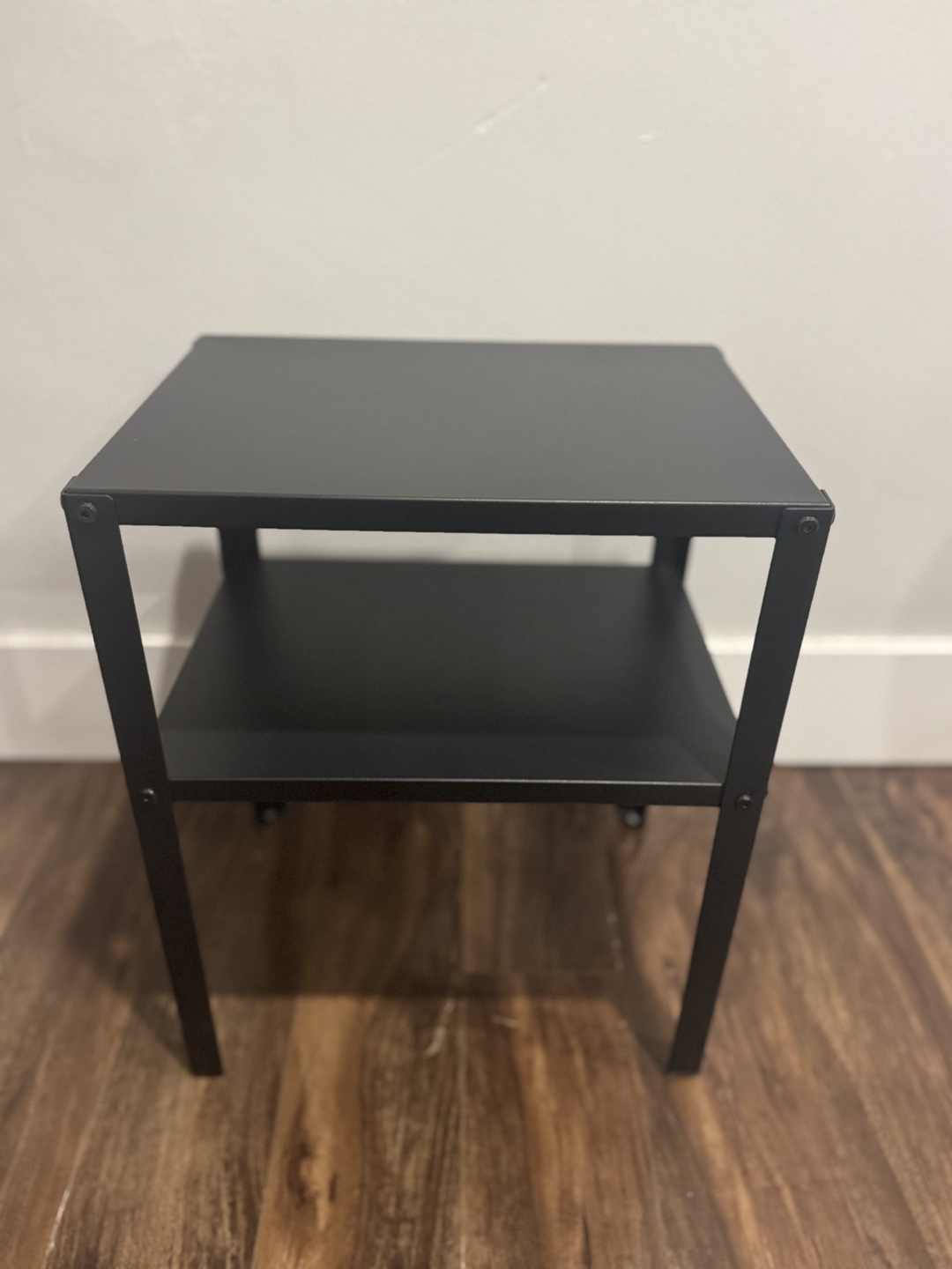 IKEA Black Metal Side Table