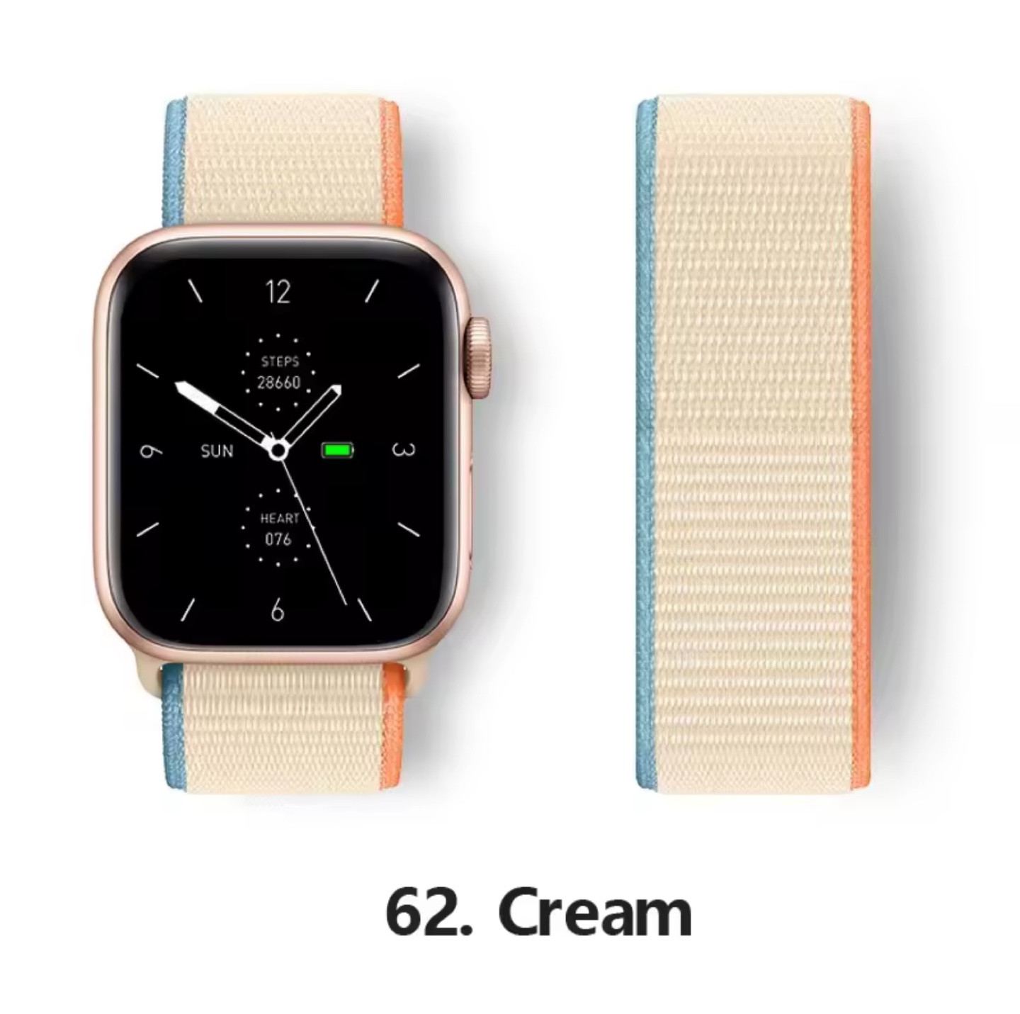 Apple Watch Sport Loop Band - Cream