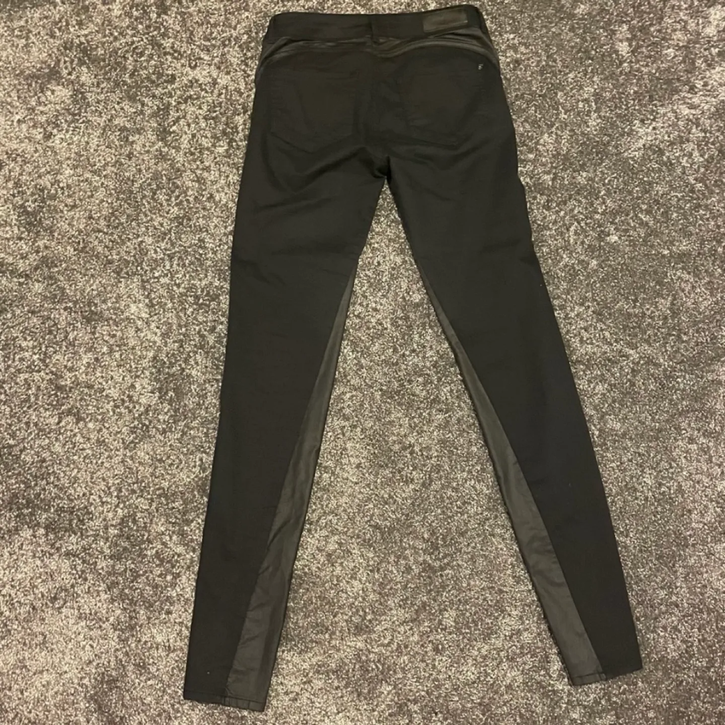 Supertrash Black Skinny Half Coated Jeans image indicator(3)