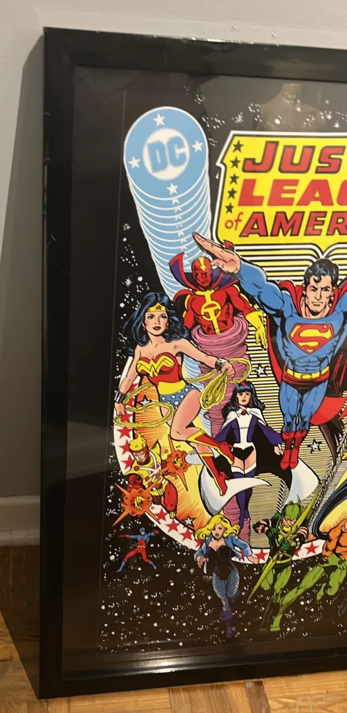 DC Comics Justice League of America Iss. No.217 frames poster image indicator(2)