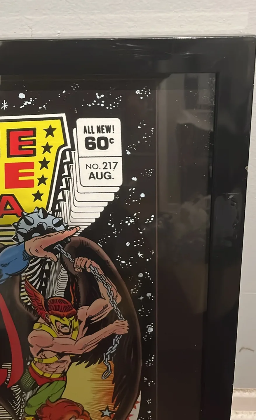 DC Comics Justice League of America Iss. No.217 frames poster image indicator(4)