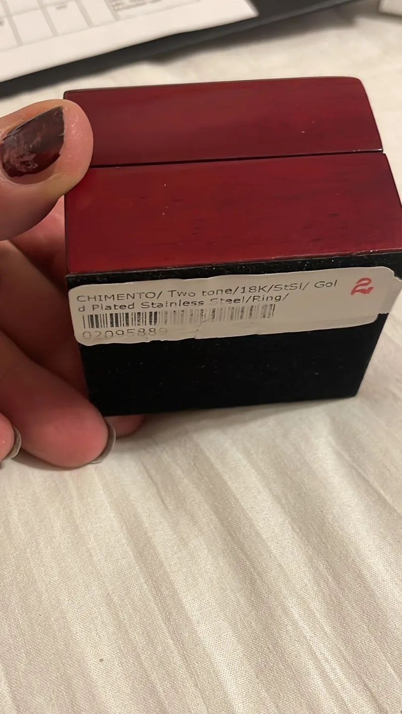 Authentic, made in Italy ,4 rings- see below for details image indicator(7)