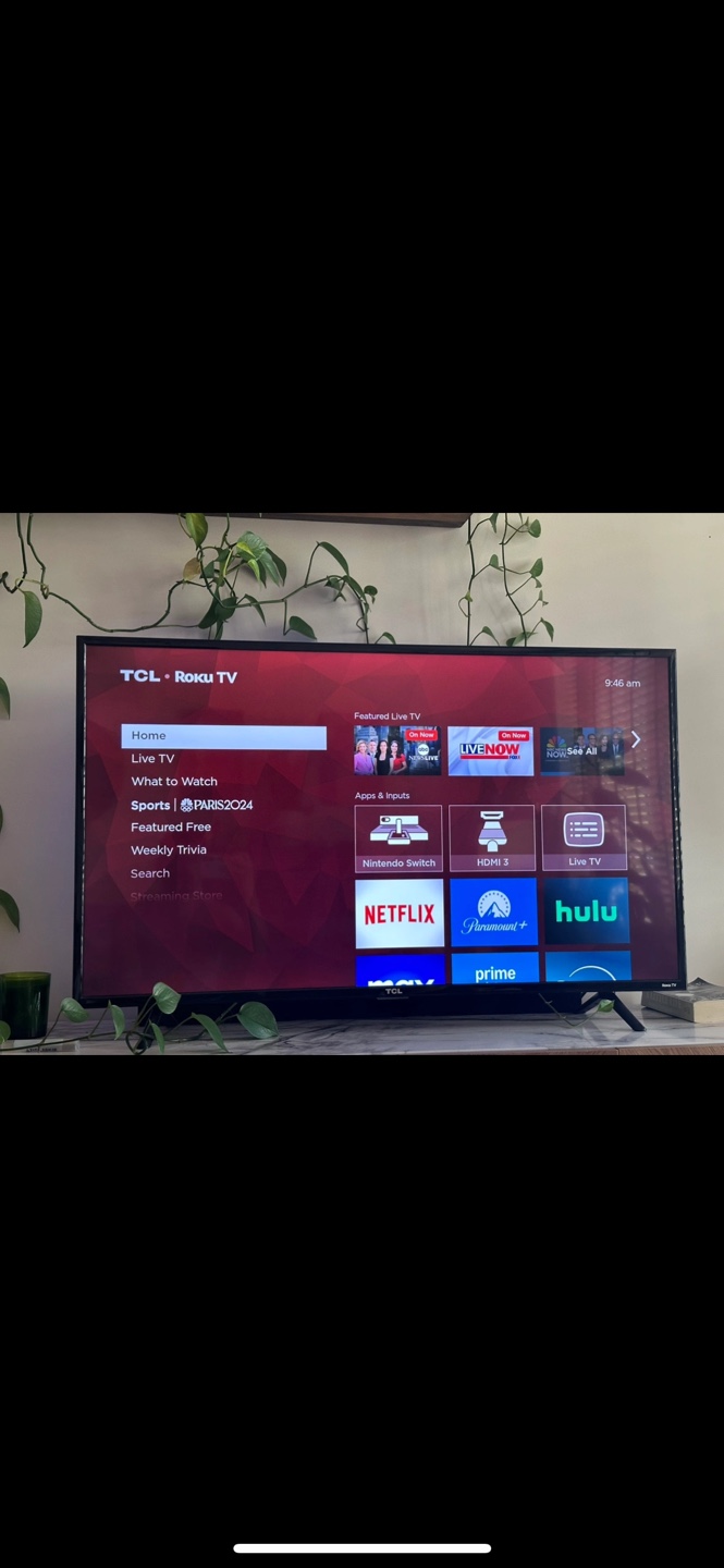 TCL Roku Smart TV 48”