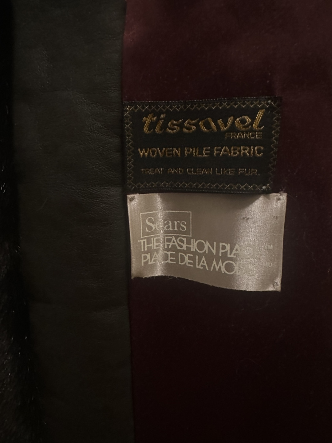 Vintage Sears Faux Fur Coat - photo 5