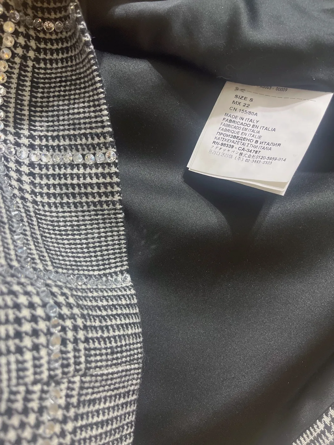 Rhinestone-embellished Skirt image indicator(5)