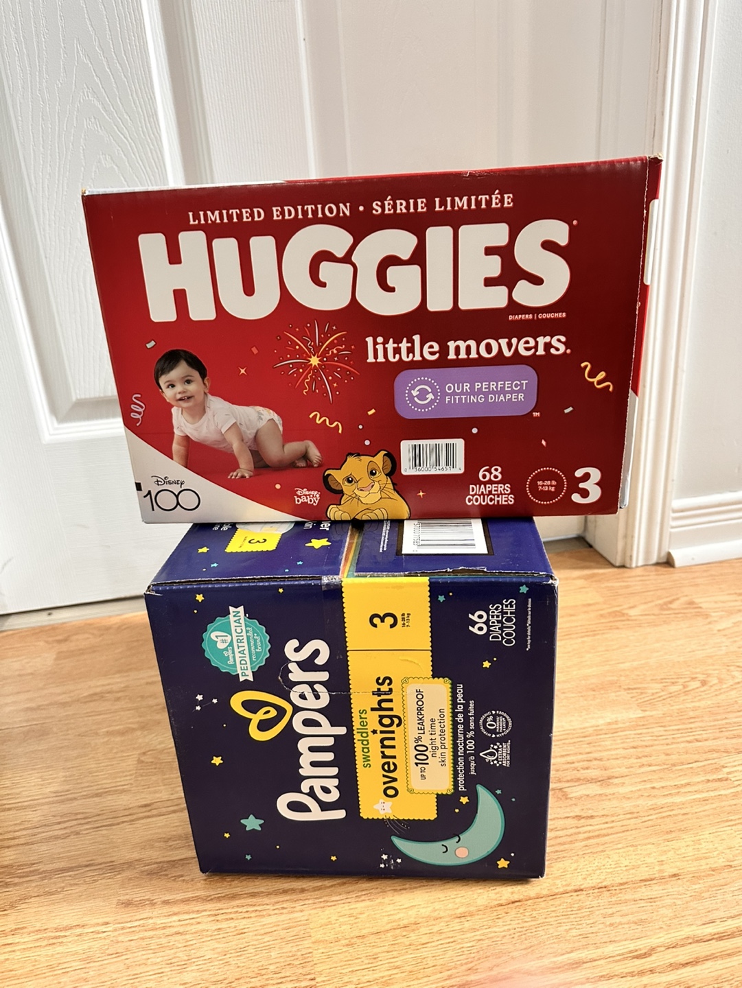Size 3 diapers