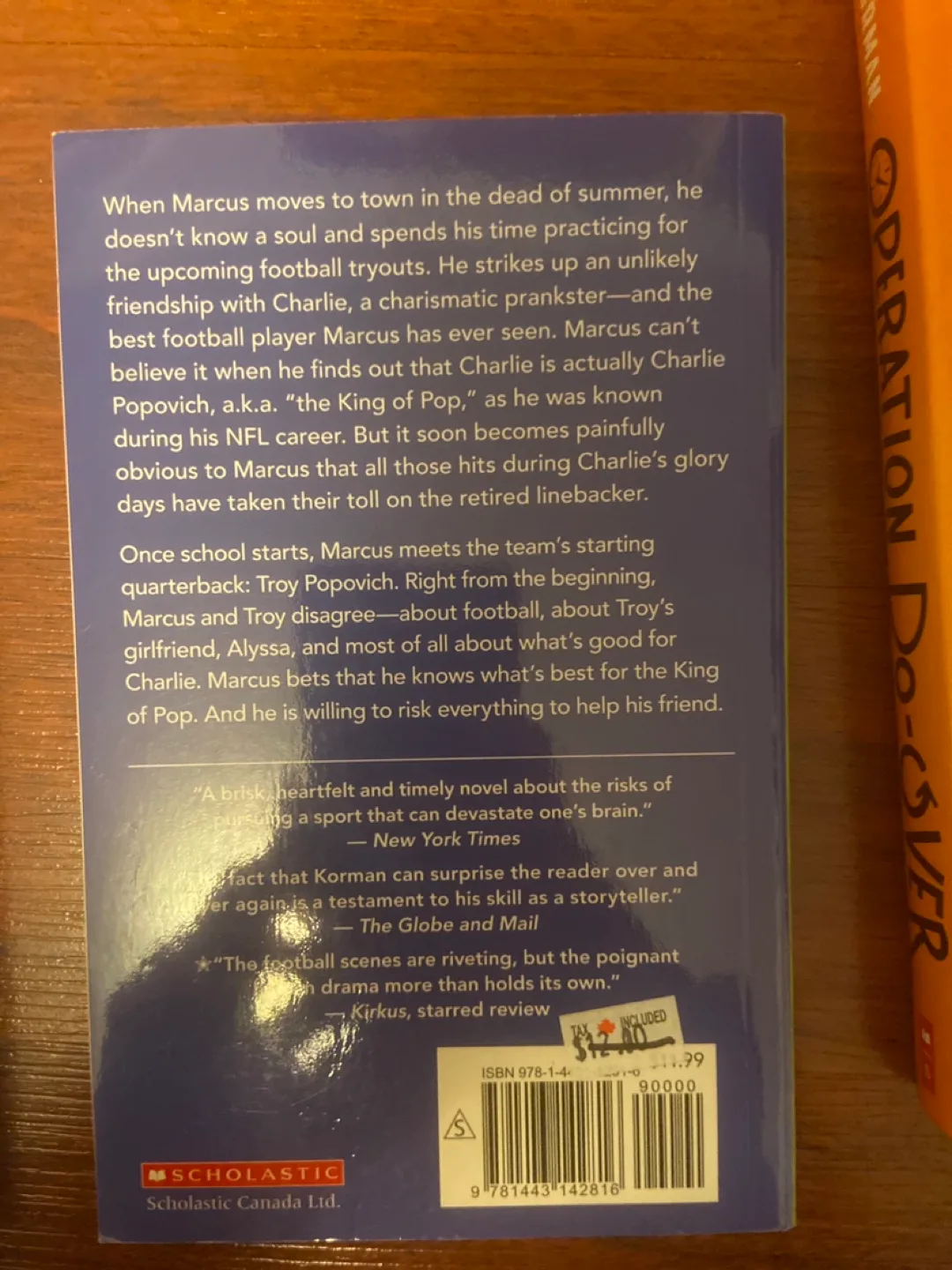 Gordon Korman Young Adult Novels - 3 Books image indicator(5)