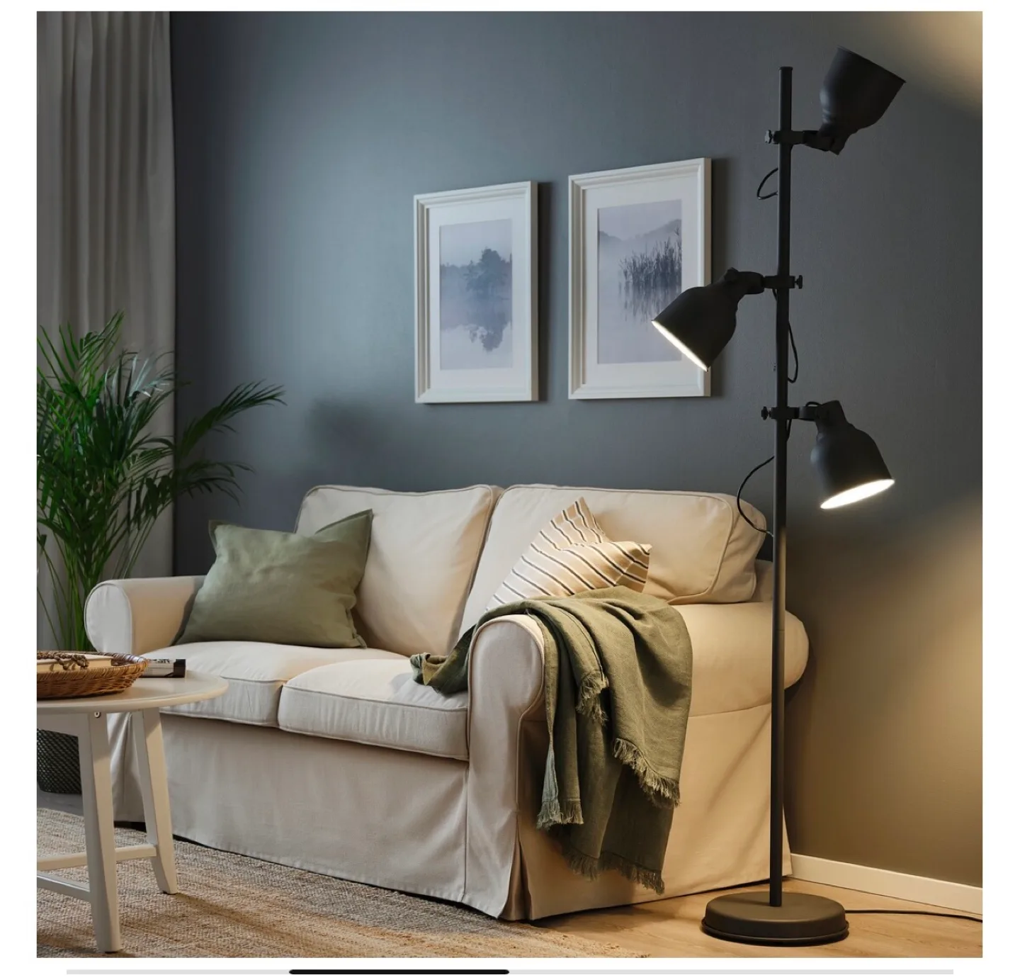 IKEA Floor Lamp - Dark Gray image indicator(2)