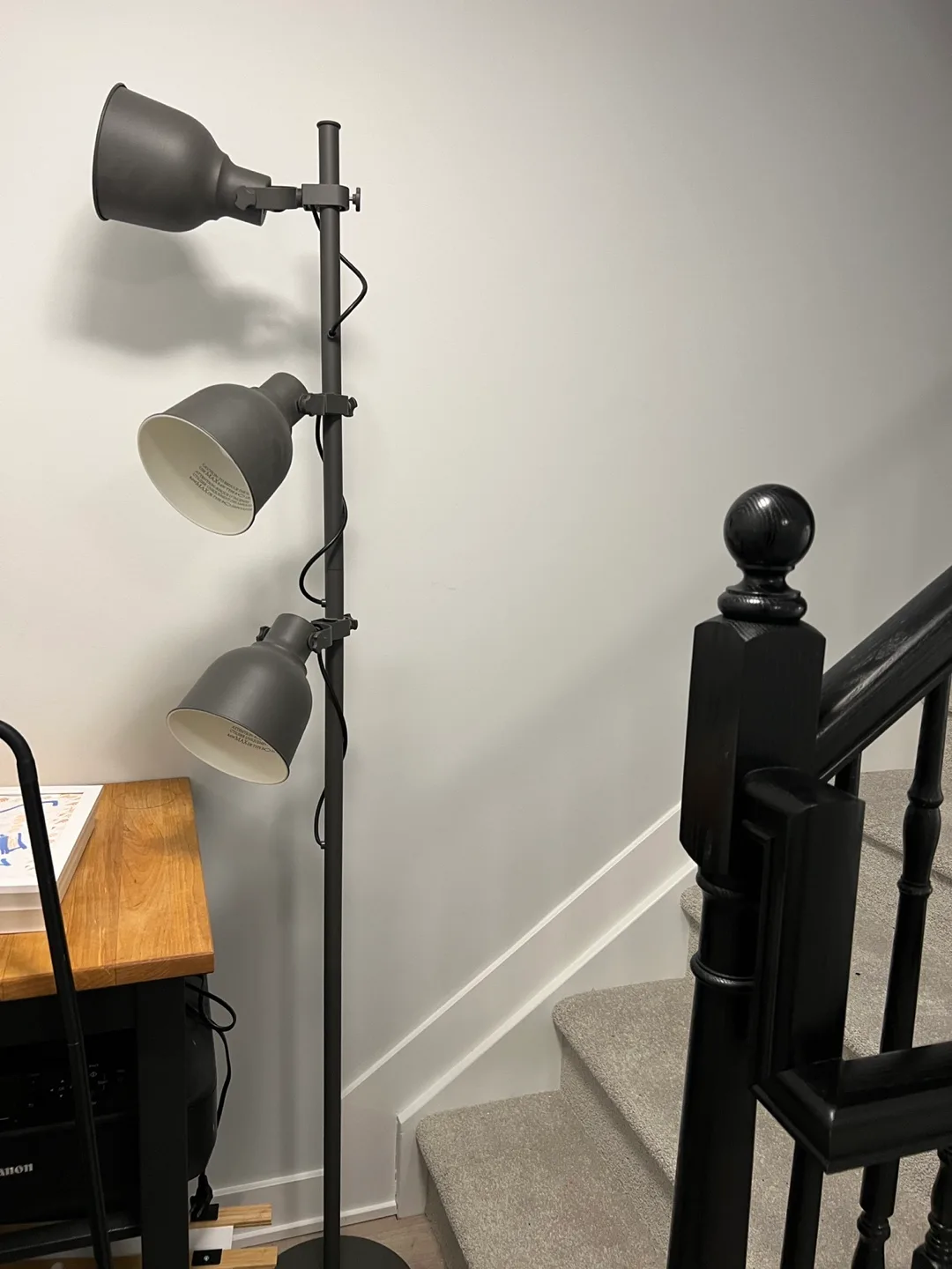 IKEA Floor Lamp - Dark Gray image indicator(4)