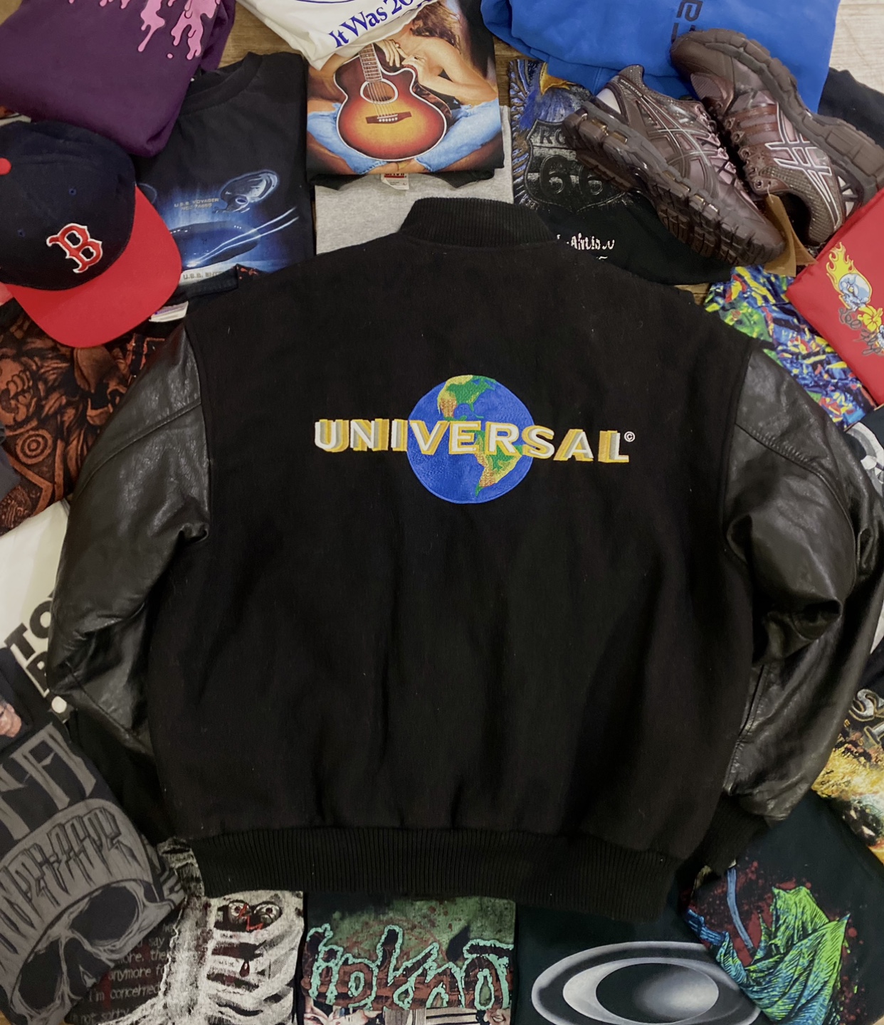 Vintage Coca-Cola & Universal Studios Varsity Jacket - Size L/G - photo 2