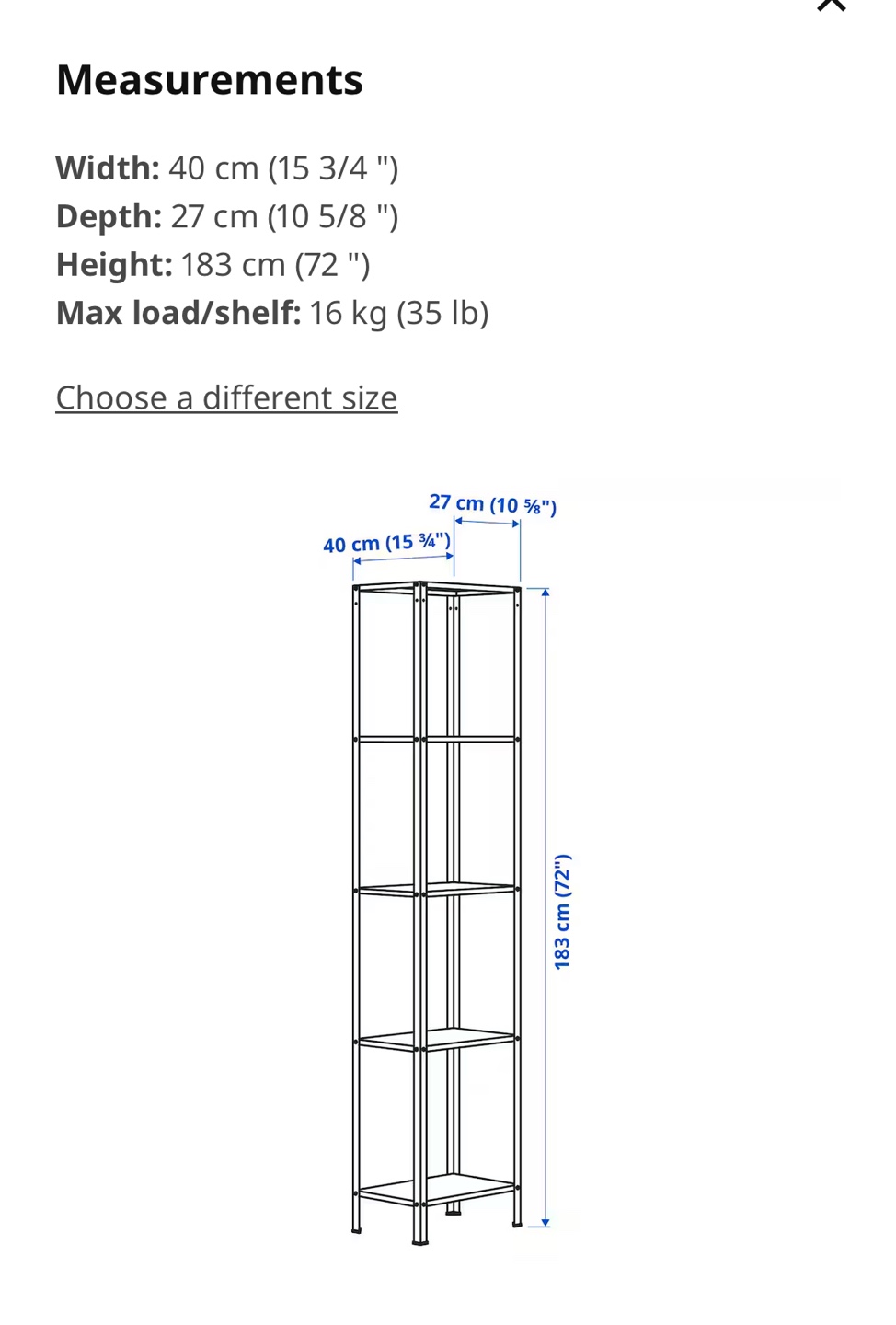 IKEA HYLLIS Shelf unit, indoor/outdoor - photo 2