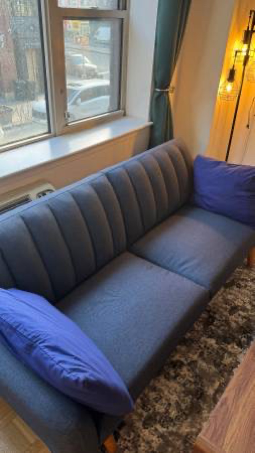 Blue Sofa Bed