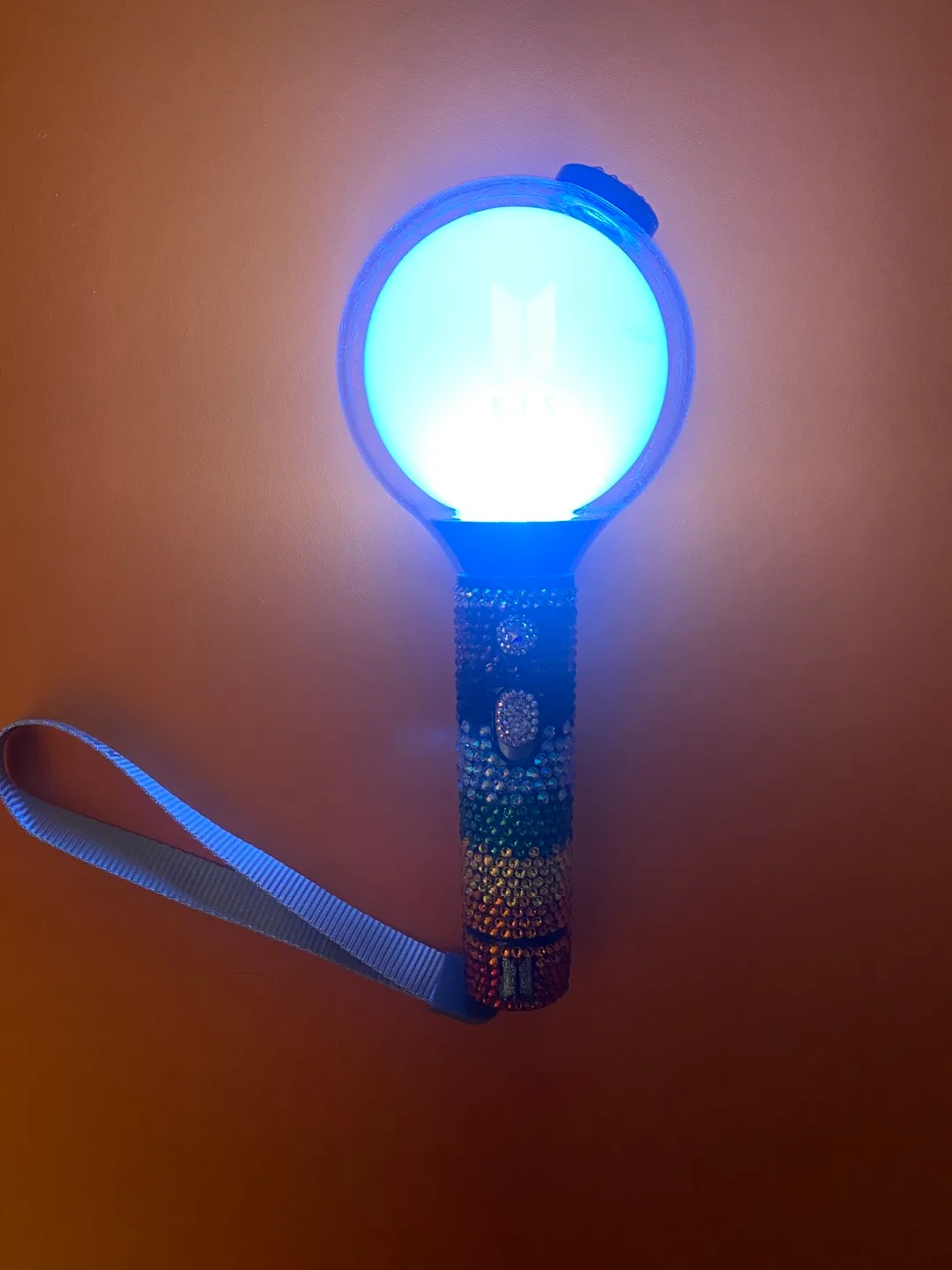 BTS Army Bomb:  Special Edition - Rainbow Rhinestone image indicator(3)