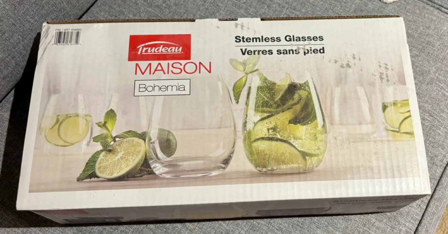 Trudeau Maison Bohemia Stemless Glasses - Set of 8 thumbnail