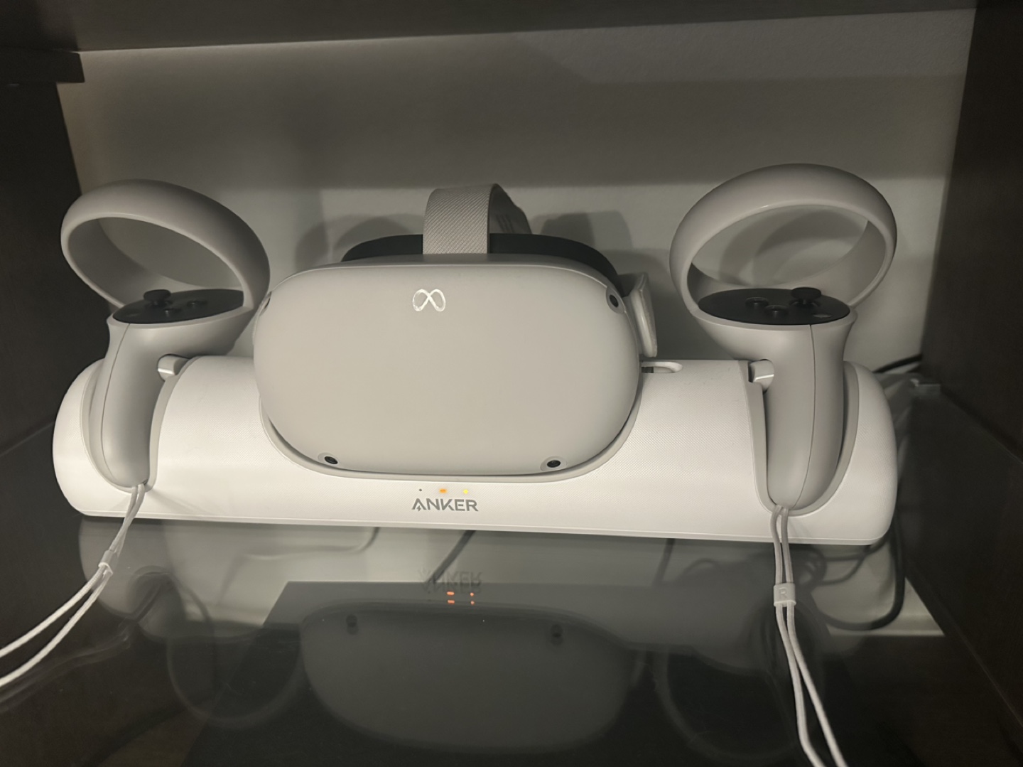 Meta Quest 2 VR Headset with accessories