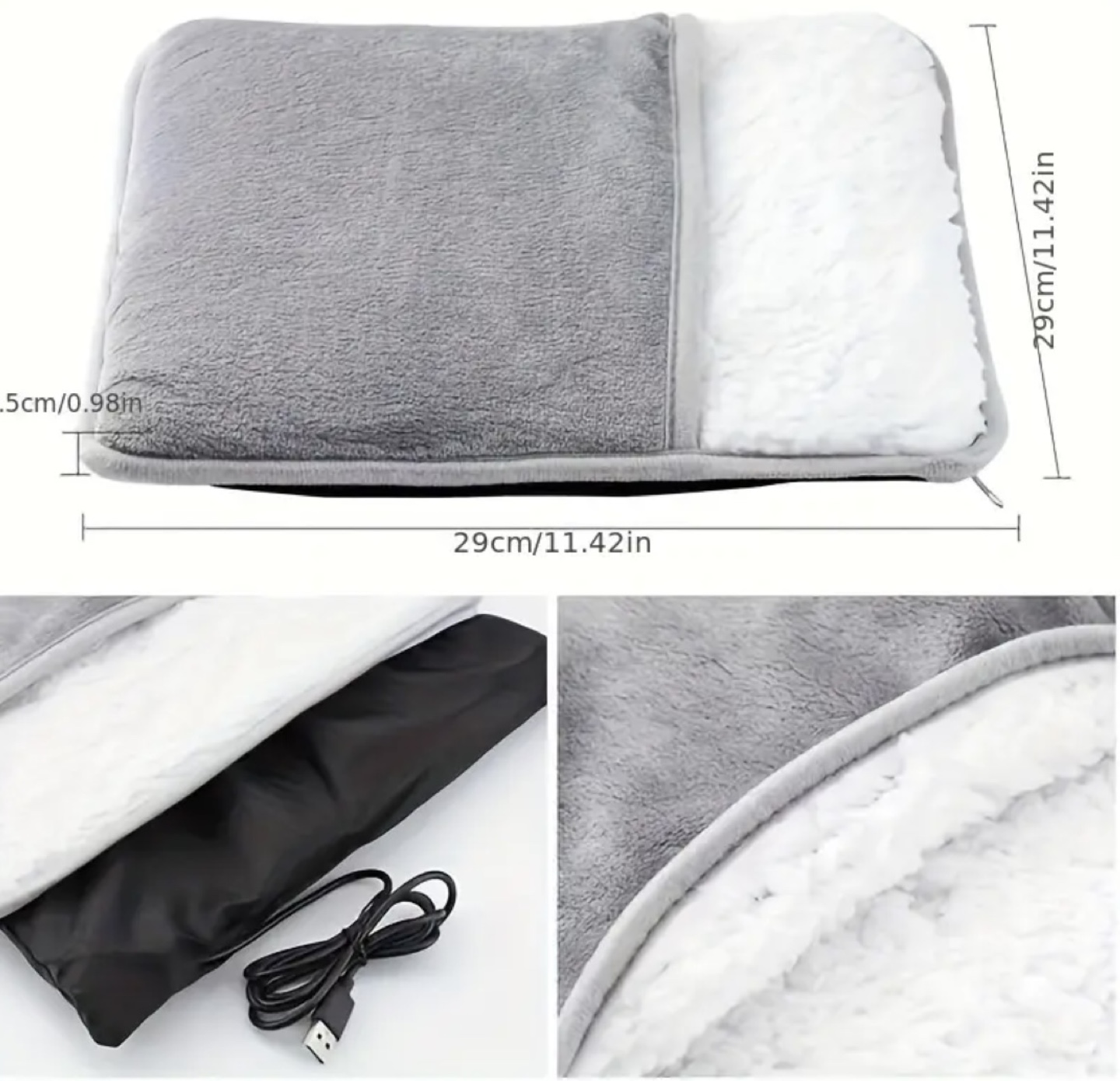 USB Heated Feet Warmer