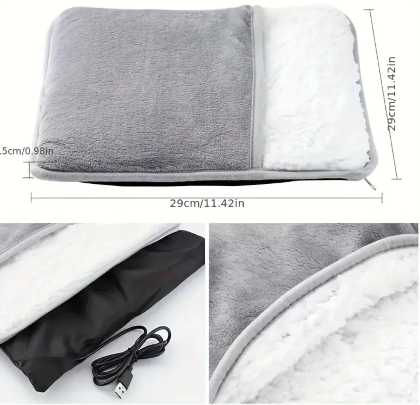 USB Heated Feet Warmer thumbnail