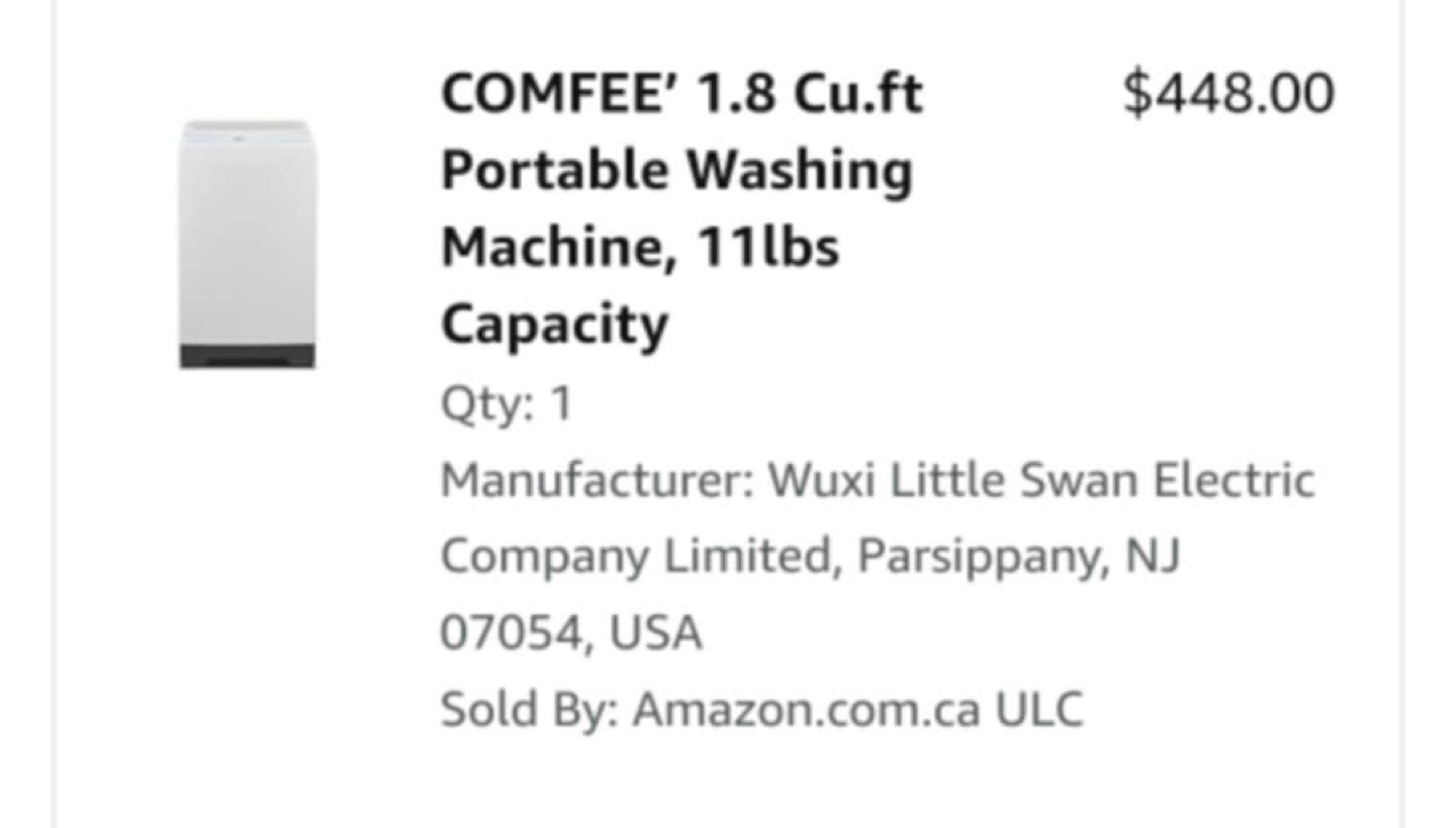 COMFEE' 1.8 Cu.Ft Portable Washing Machine - photo 3