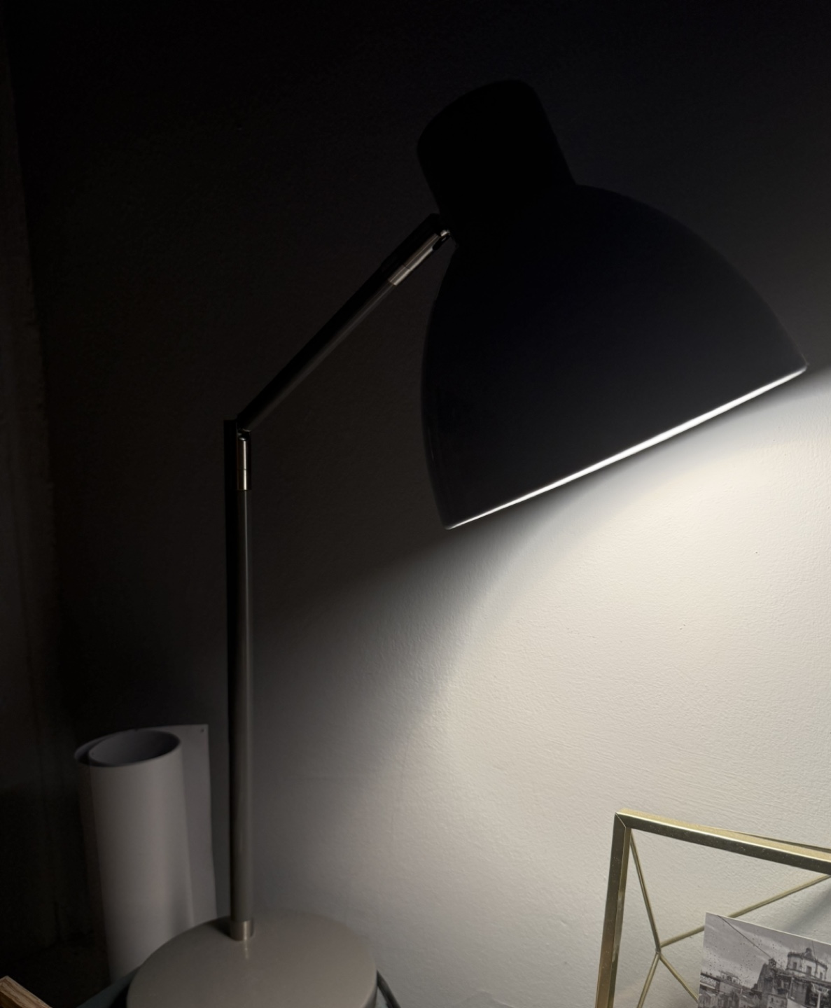 Gray Metal Desk Lamp - photo 4