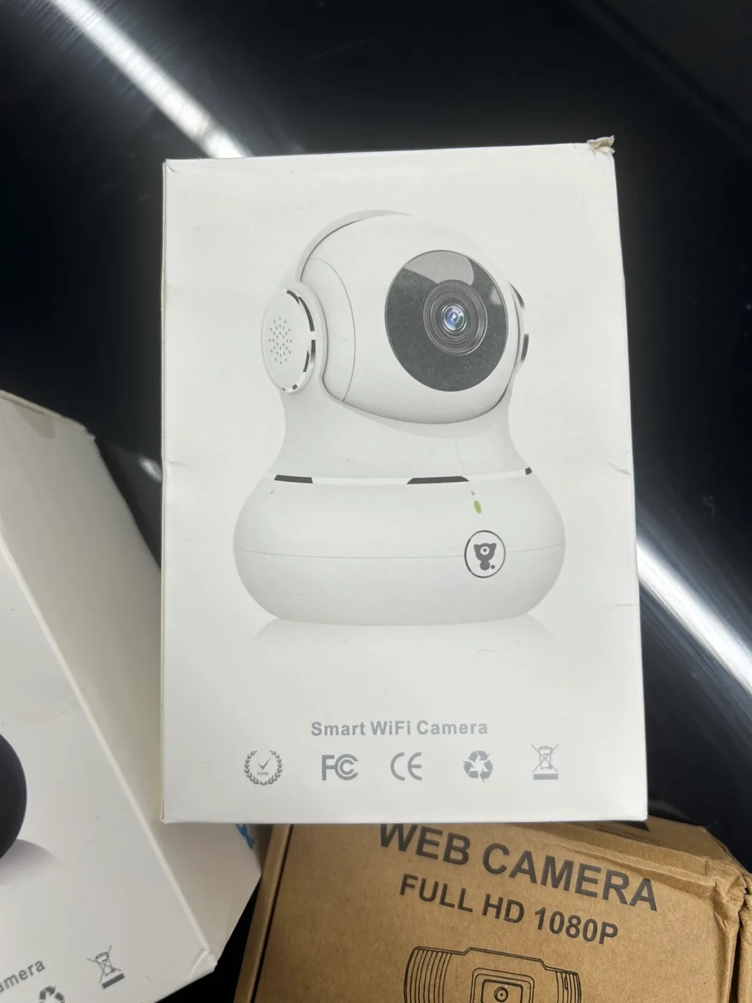 2 Smart WiFi Cameras & One Webcam - Bundle Deal! image indicator(2)
