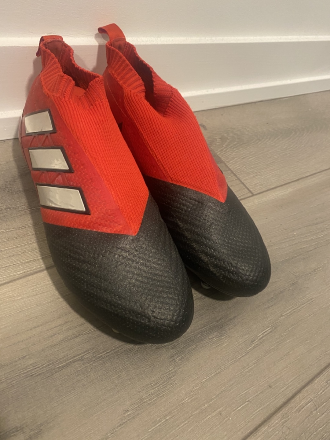 Adidas Ace 17+ Purecontrol Soccer Cleats & Shin Guards - photo 2