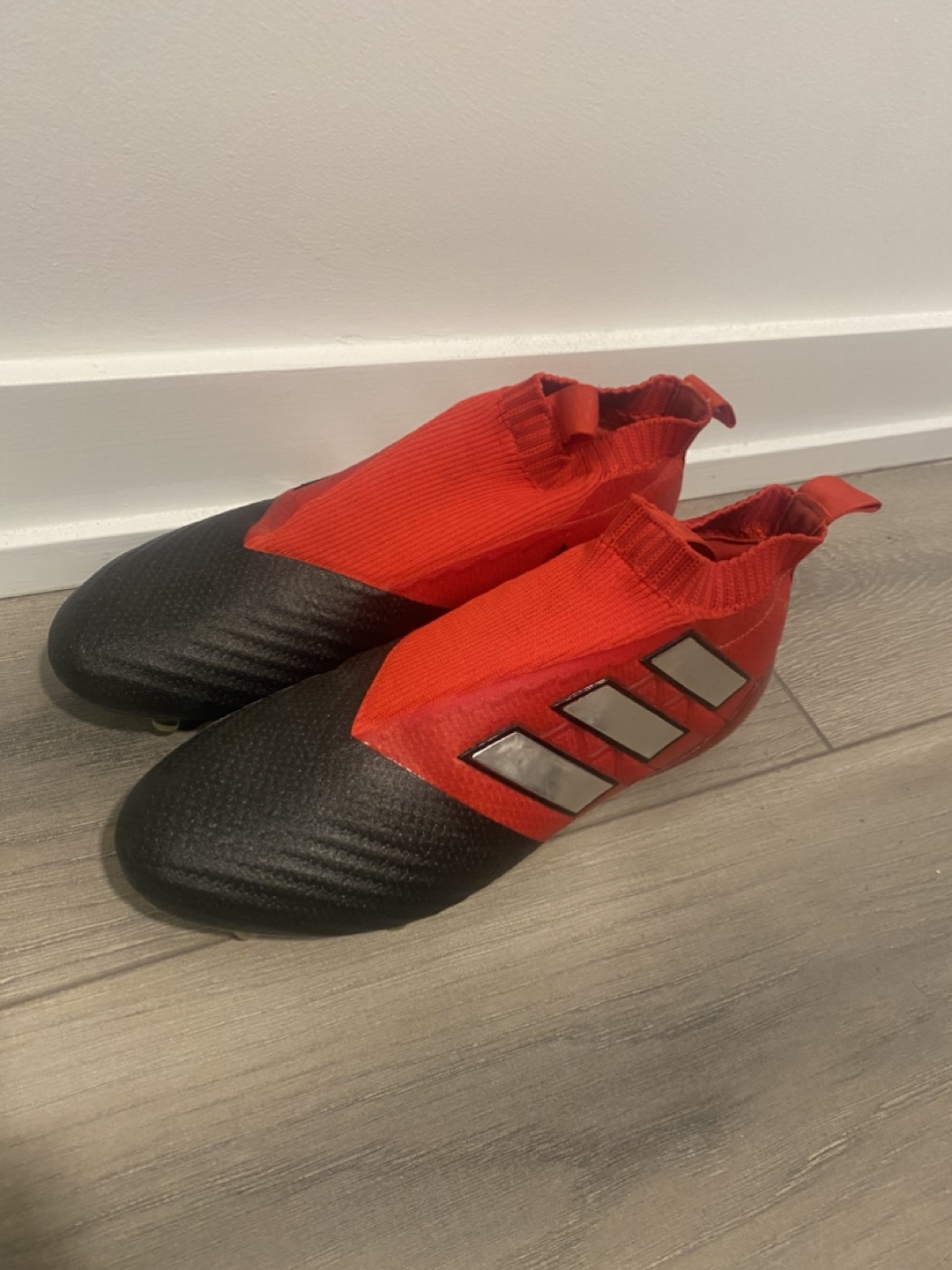 Adidas Ace 17+ Purecontrol Soccer Cleats & Shin Guards - photo 3