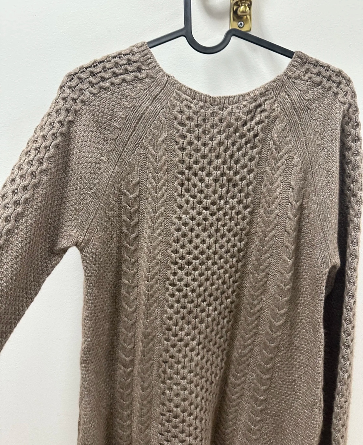 Women's Brown Knit Sweater - photo 2