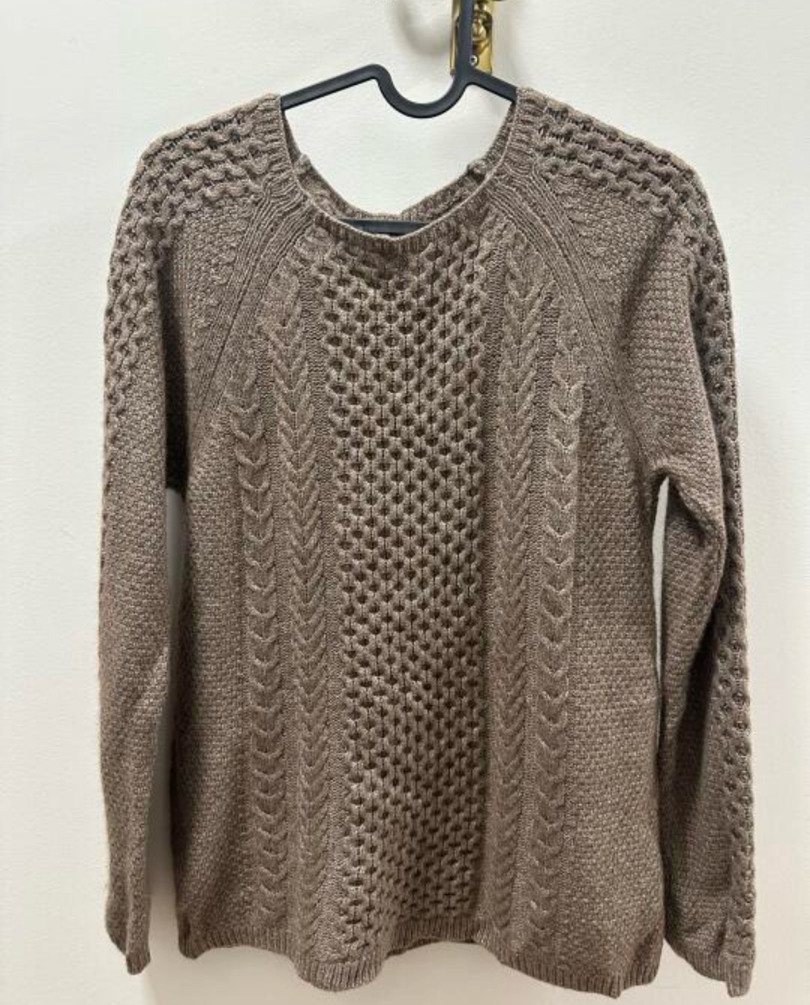 Women's Brown Knit Sweater