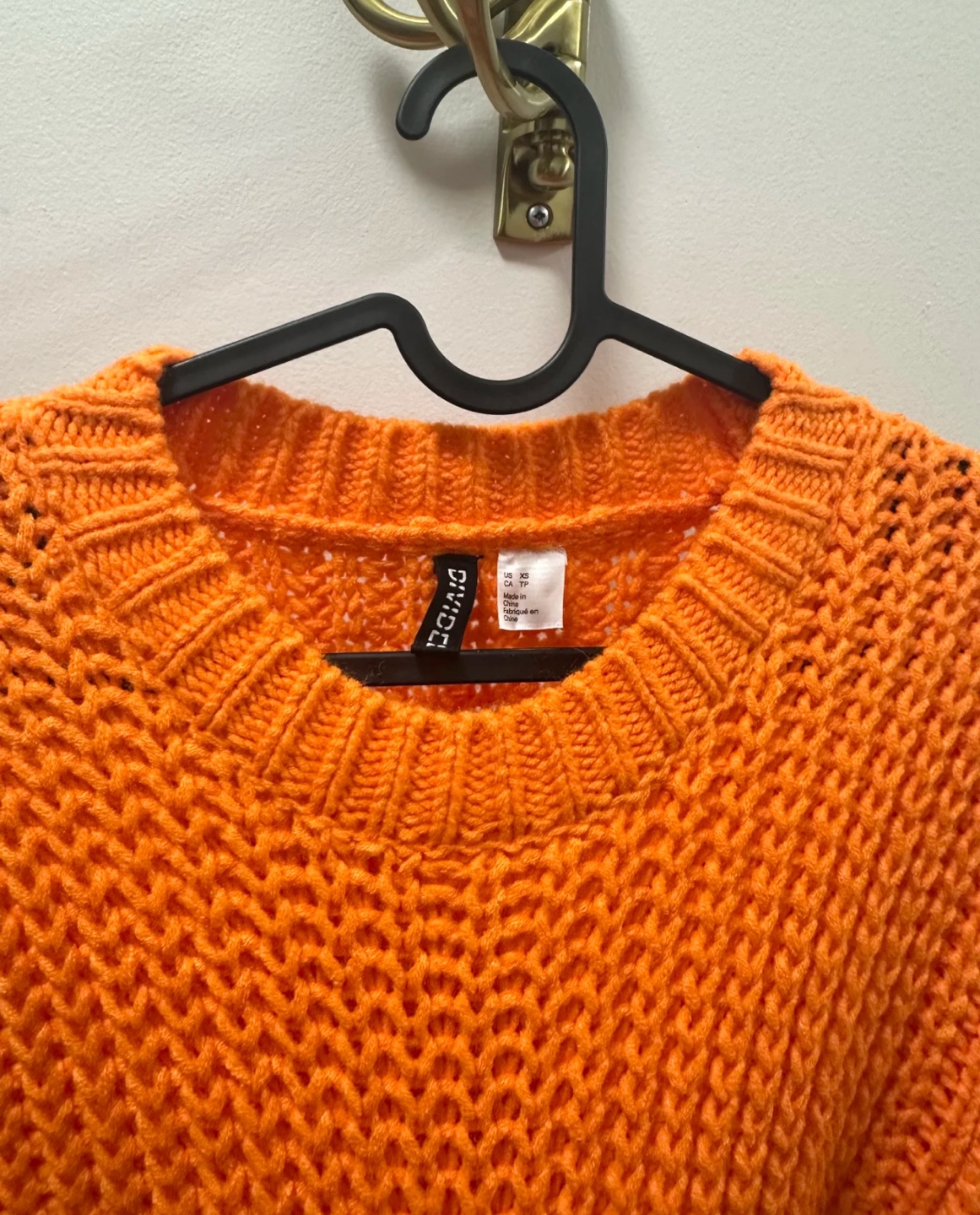 Bright Orange Knit Sweater - photo 3
