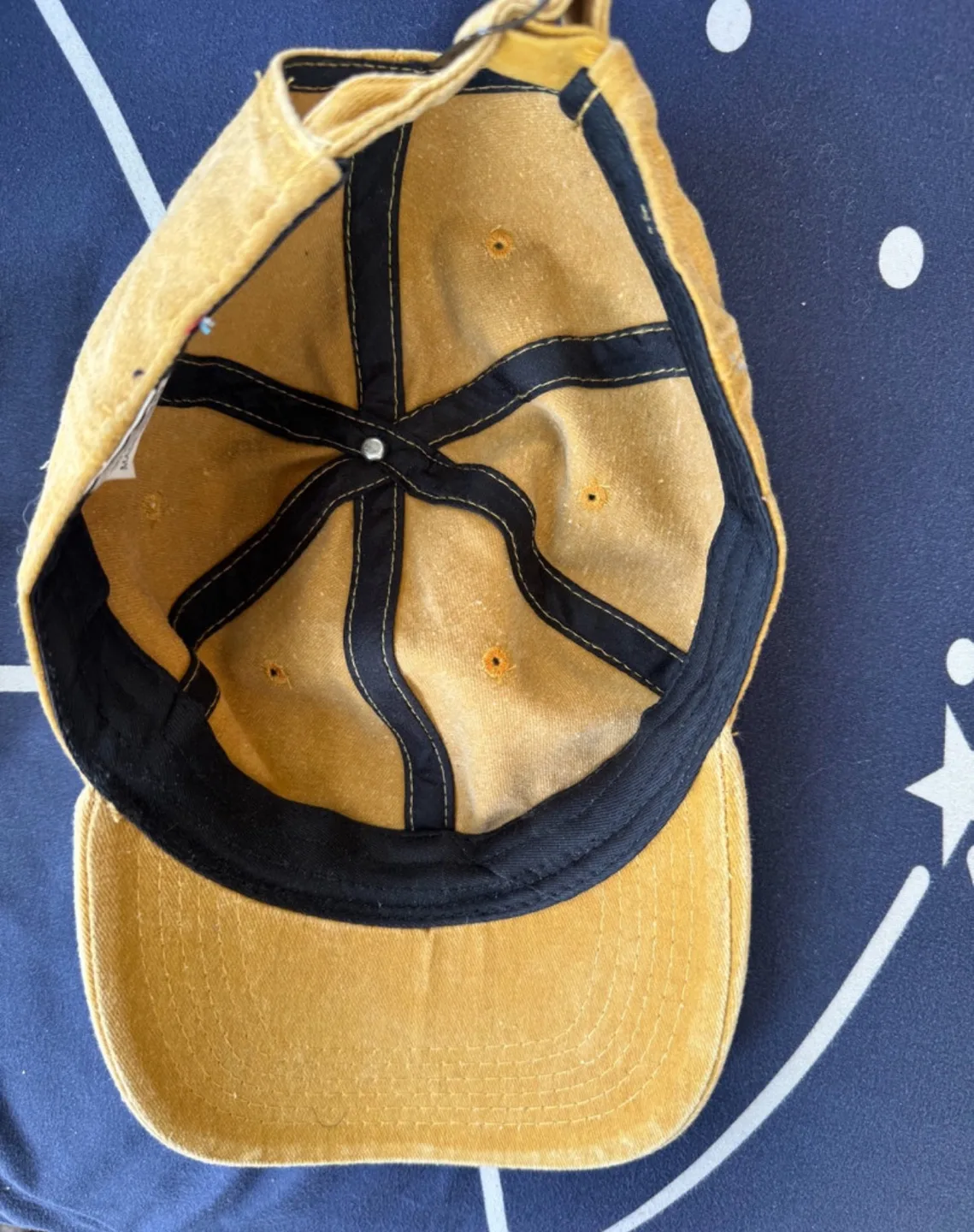 Mustard Yellow Baseball Cap image indicator(3)