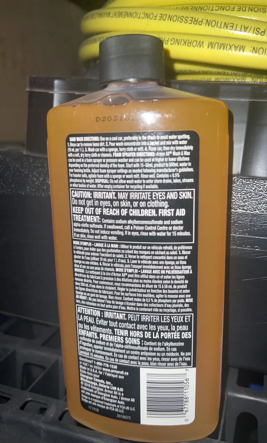 Armor All Ultra Shine Wash & Wax 473ml image indicator(2)