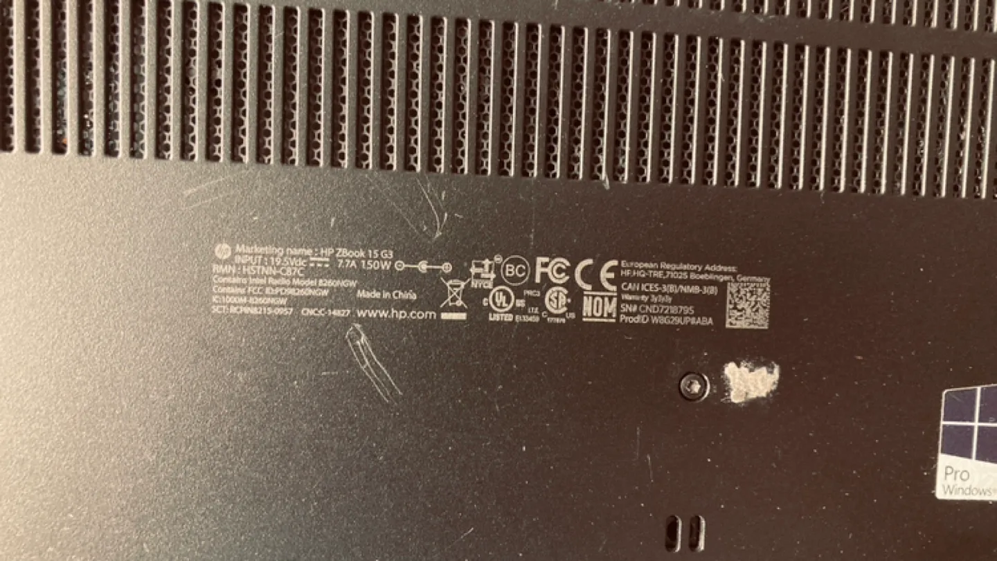 Hp Zbook g3 i7-6820hq 16gb ram image indicator(6)