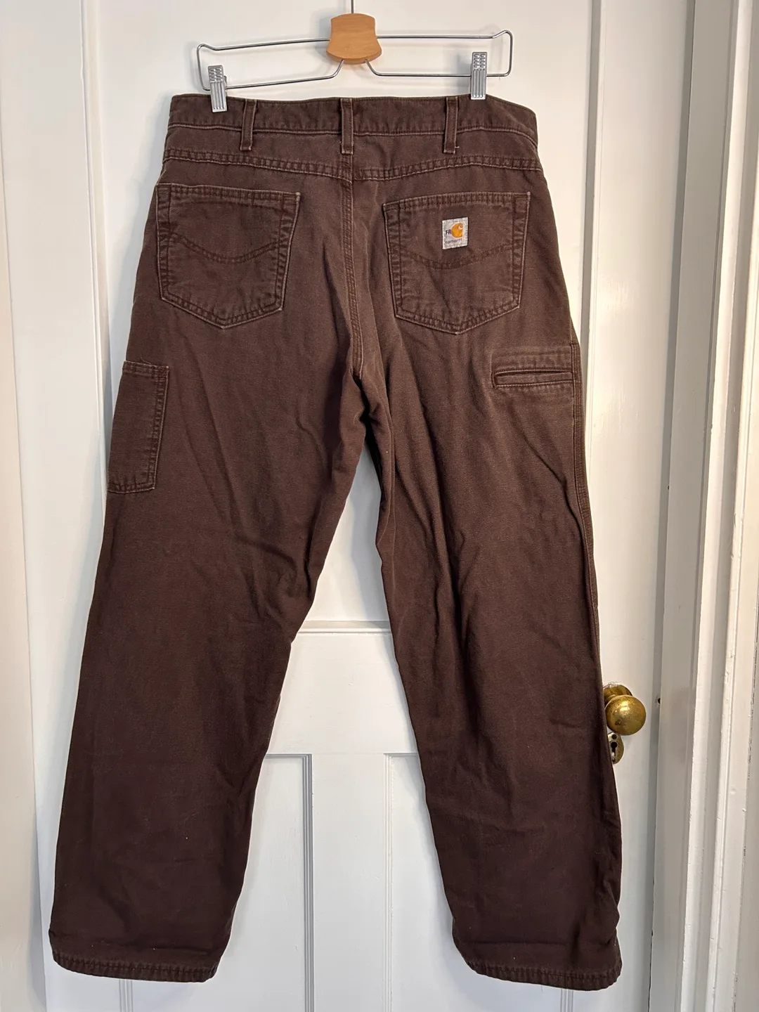 Men’s Dark Brown Carhartt Pants image indicator(8)