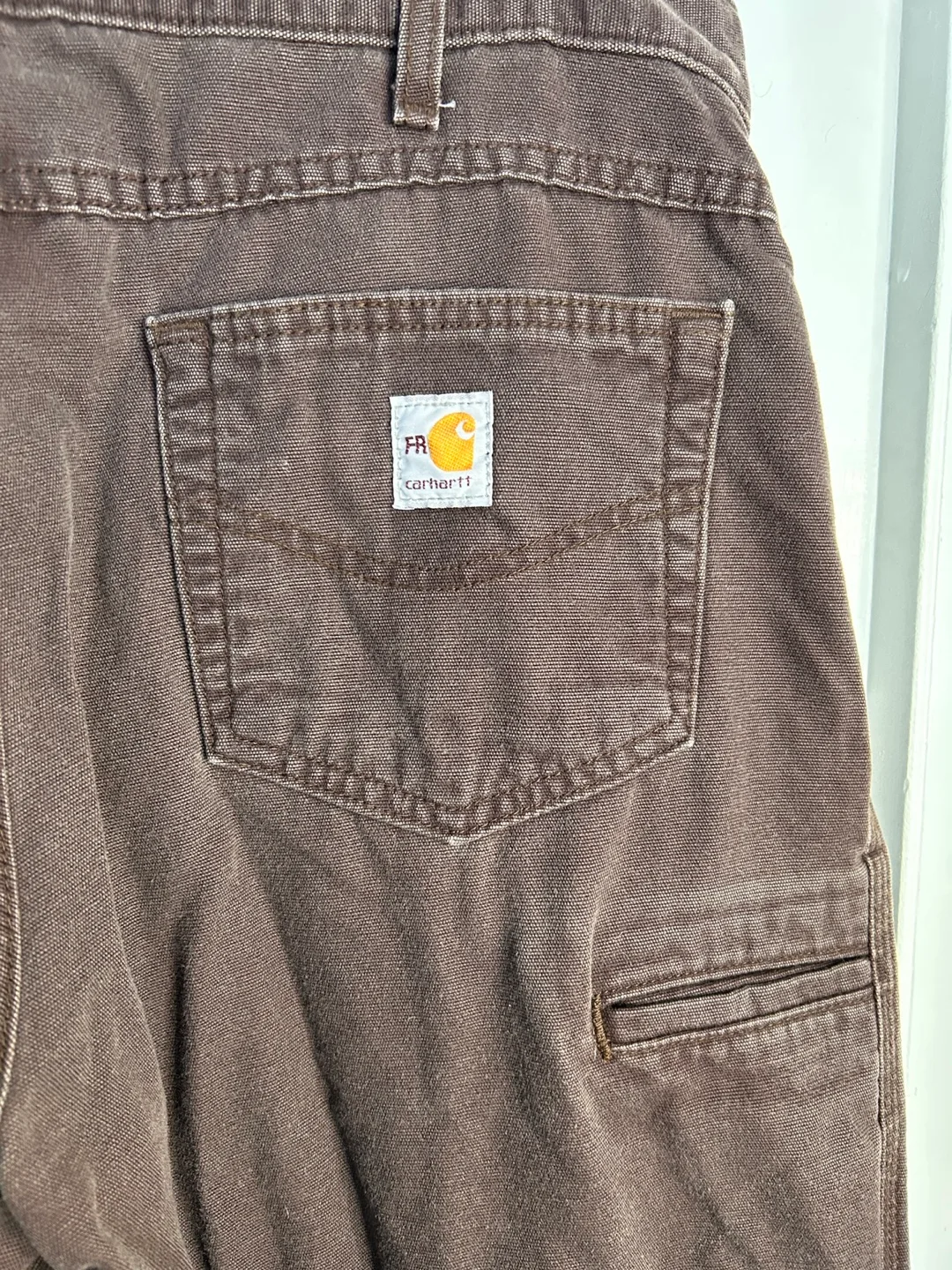 Men’s Dark Brown Carhartt Pants image indicator(10)