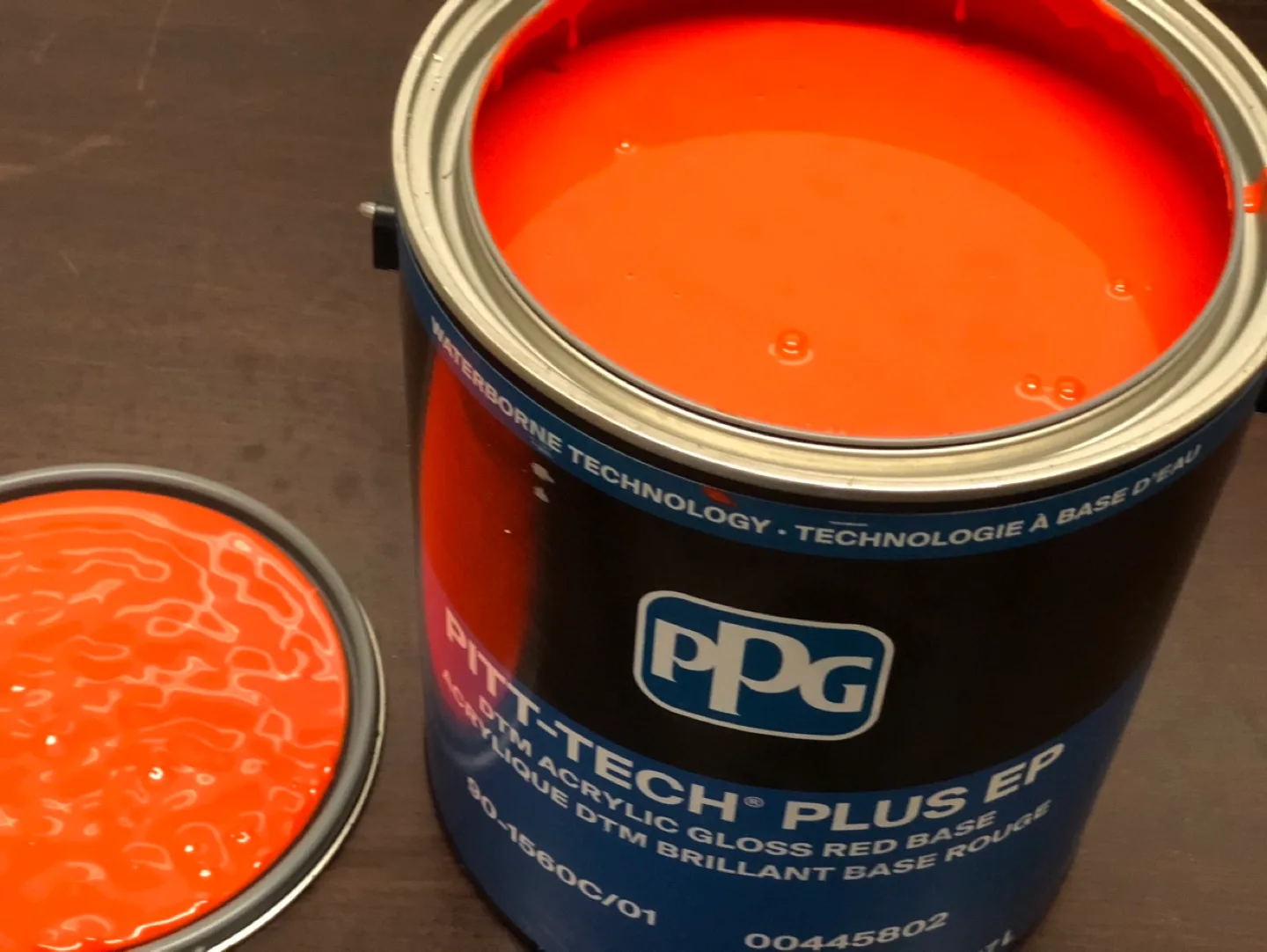 PPG Pitt-Tech Plus EP DTM Acrylic Gloss Red Base Paint image indicator(3)