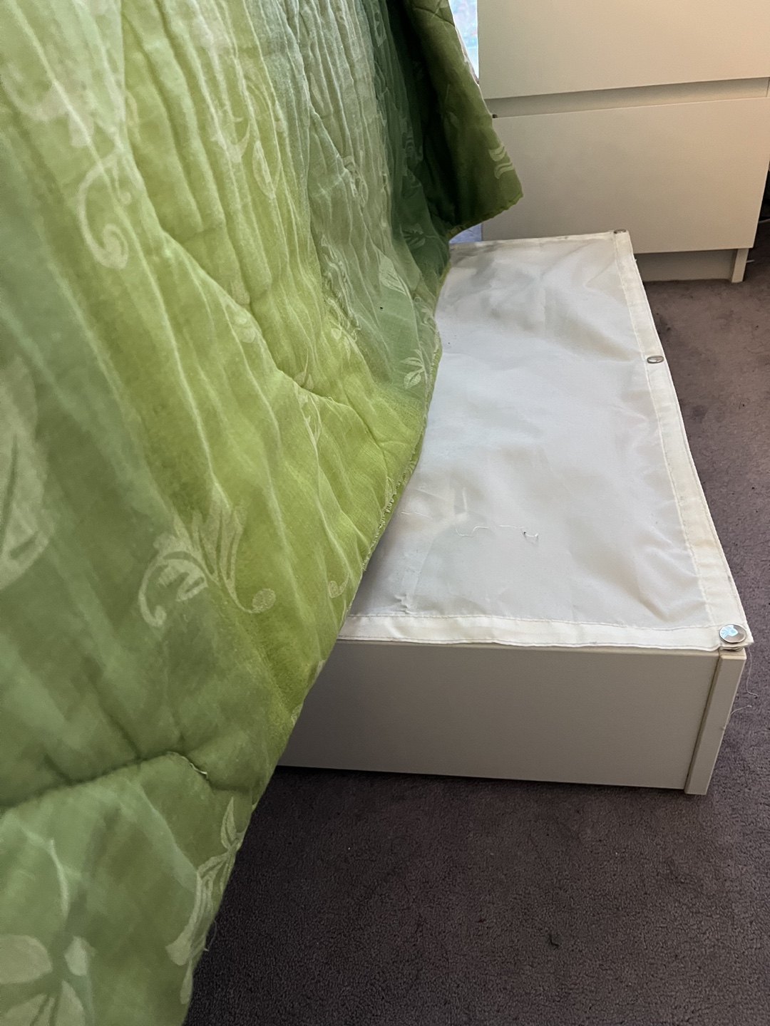 IKEA MALM Bed Storage Box - White - photo 3