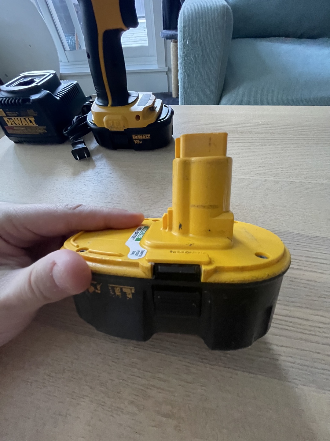 Dewalt Drill with Charger and Batteries - photo 2
