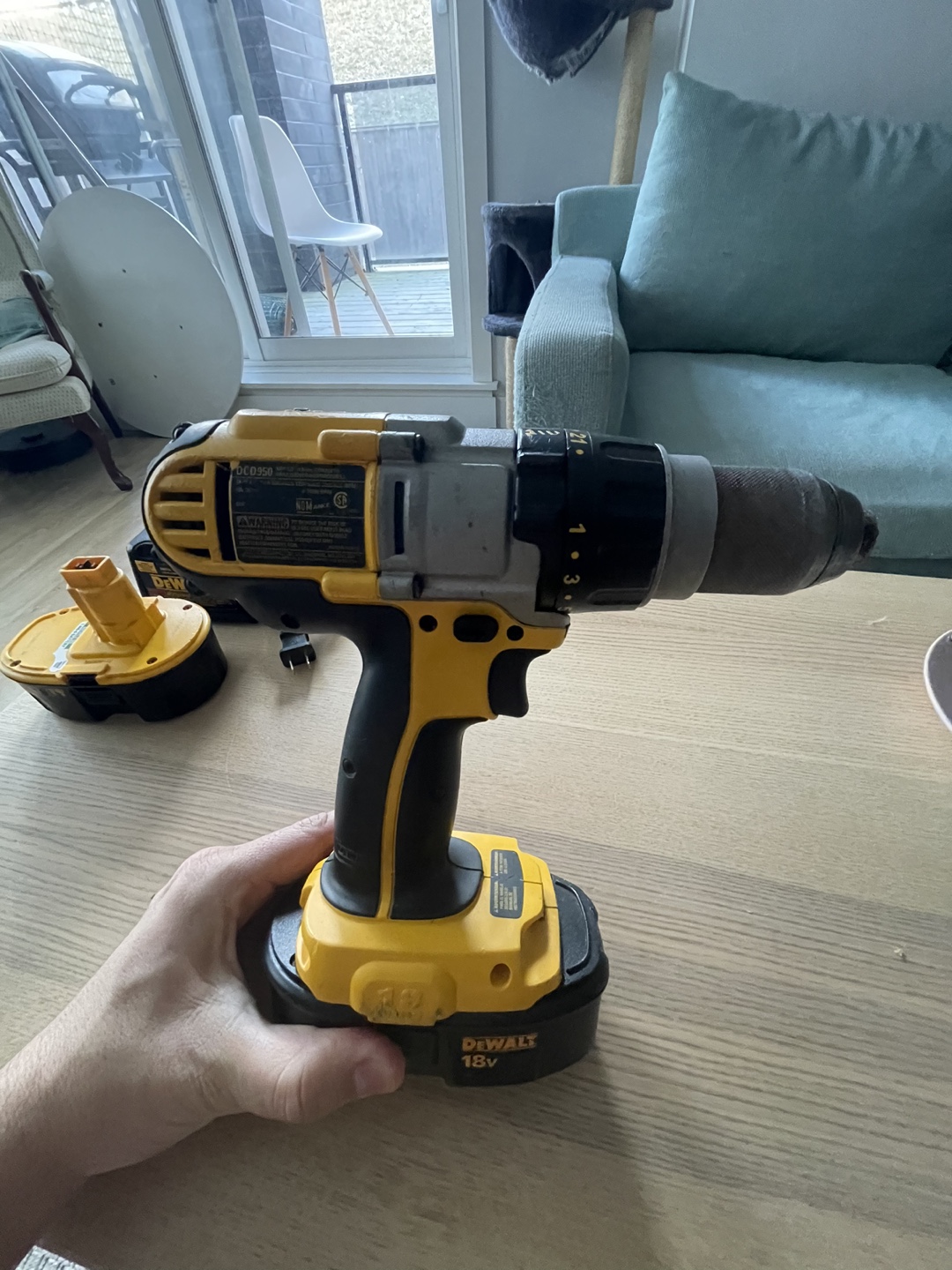 Dewalt Drill with Charger and Batteries - photo 3