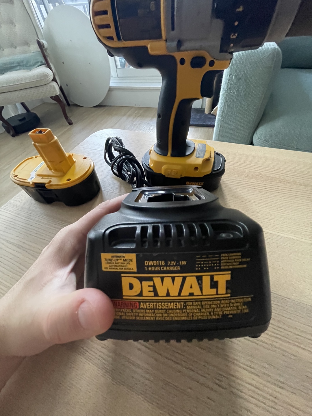 Dewalt Drill with Charger and Batteries - photo 4
