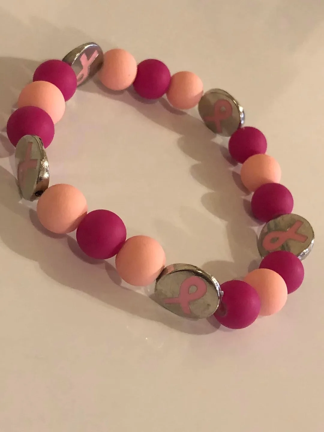 Hope Strength Charm Beaded Bracelets image indicator(3)