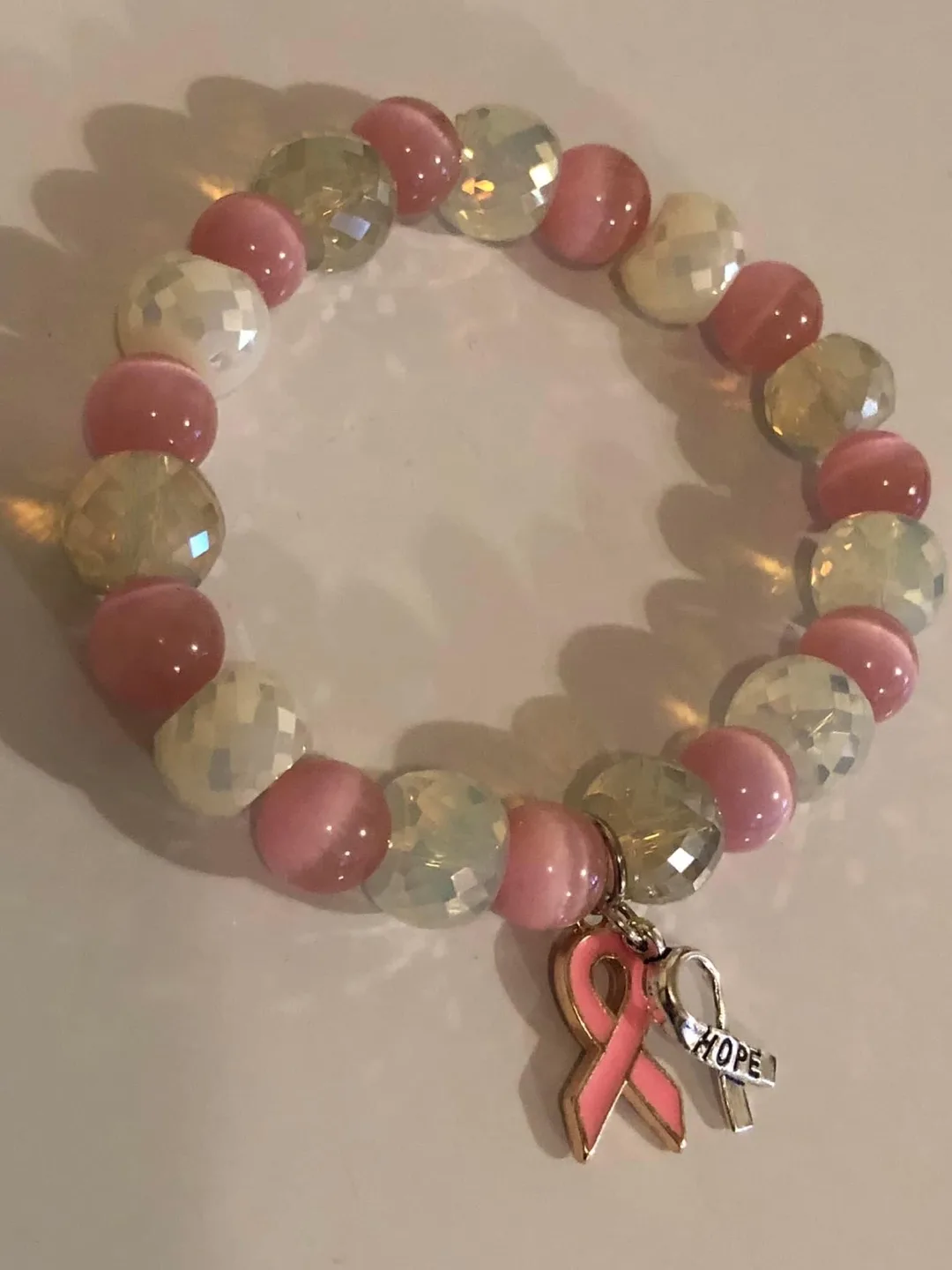 Hope Strength Charm Beaded Bracelets image indicator(5)
