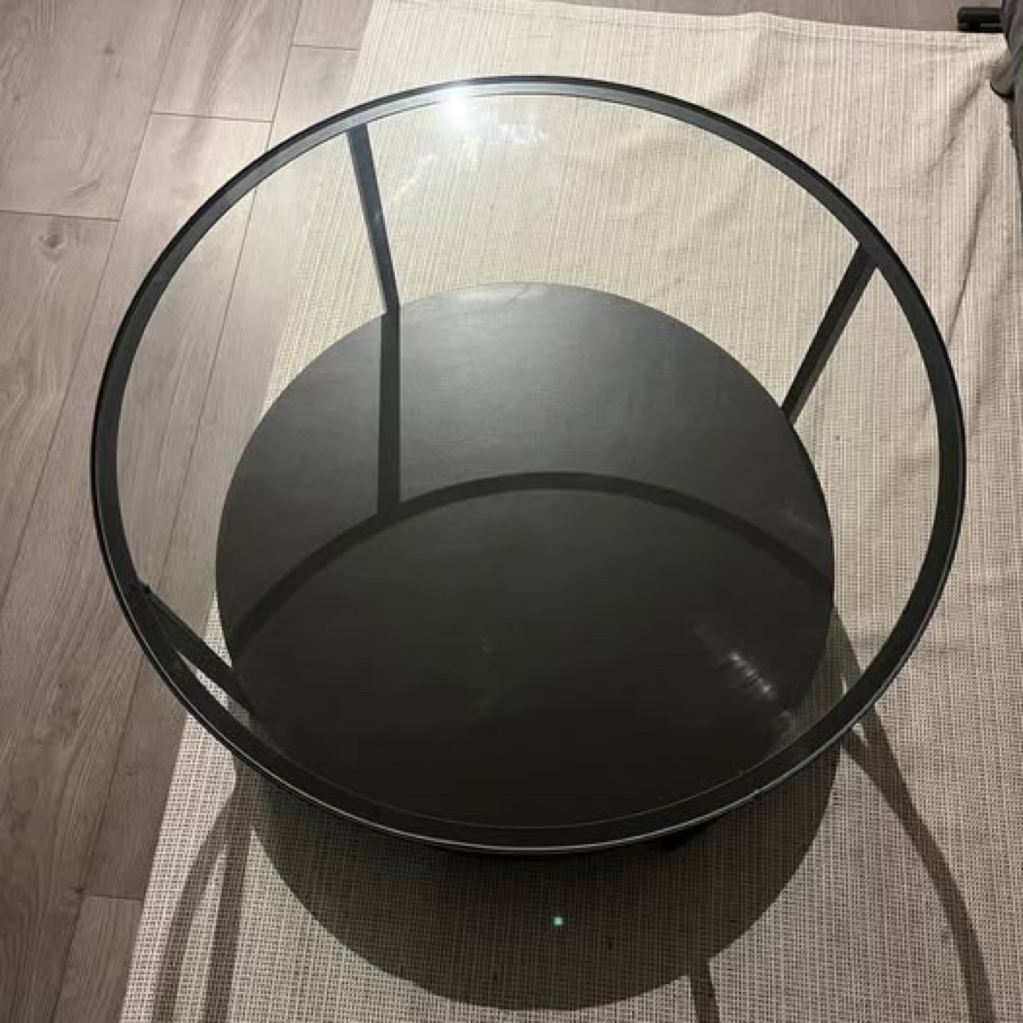 IKEA VITTSJÖ Glass Coffee Table - photo 2