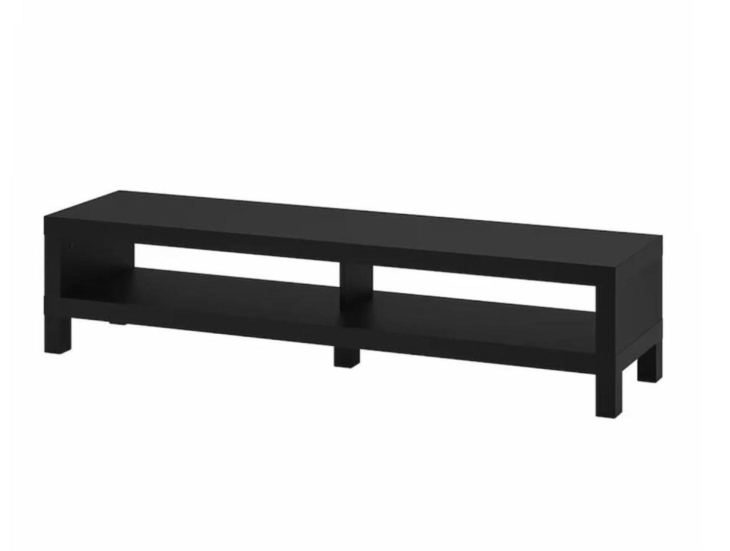 IKEA Lack TV Bench - Black-Brown