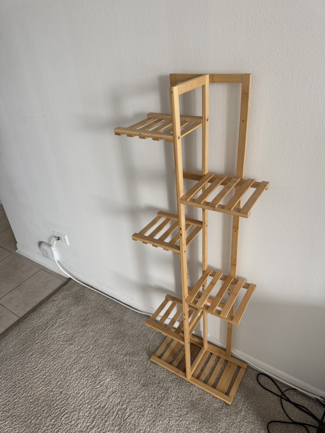 Bamboo Plant Stand with 6 Shelves
